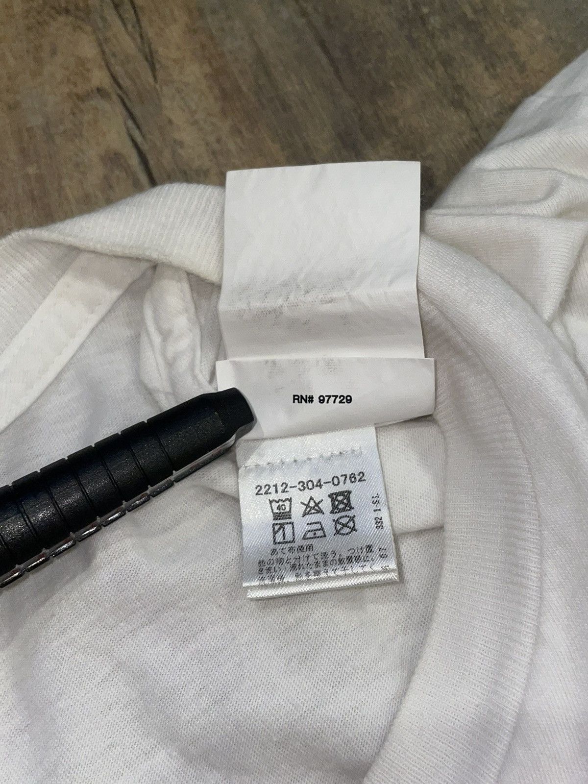 Chrome Hearts RARE Chrome Hearts Foti Circle Skeleton Logo White Tee Size US L / EU 52-54 / 3 - 11 Thumbnail