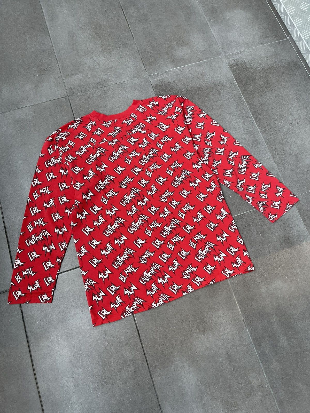 ERL DS! SS23 ERL All Over Logo Sunscreen Red Long Sleeve Size US M / EU 48-50 / 2 - 15 Thumbnail