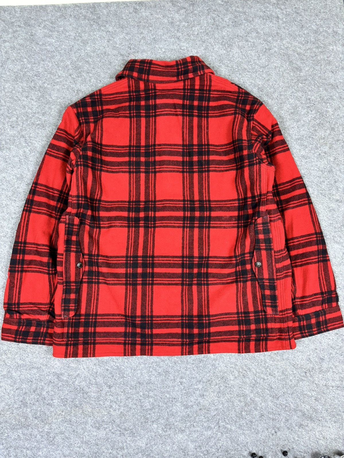 Polo Ralph Lauren Vtg Polo Ralph Lauren Mackinaw Military Wool Jacket K47 Size US XXL / EU 58 / 5 - 15 Thumbnail