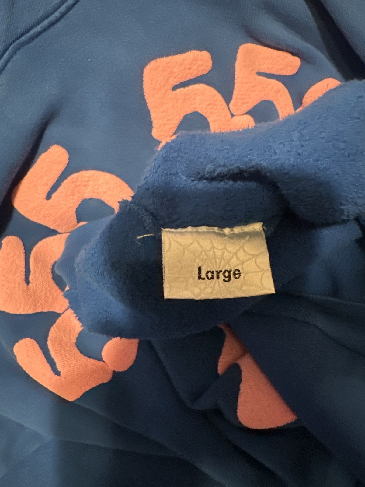 Sp5der Sp5der Beluga hoodie blue+pink Size US L / EU 52-54 / 3 - 4 Thumbnail