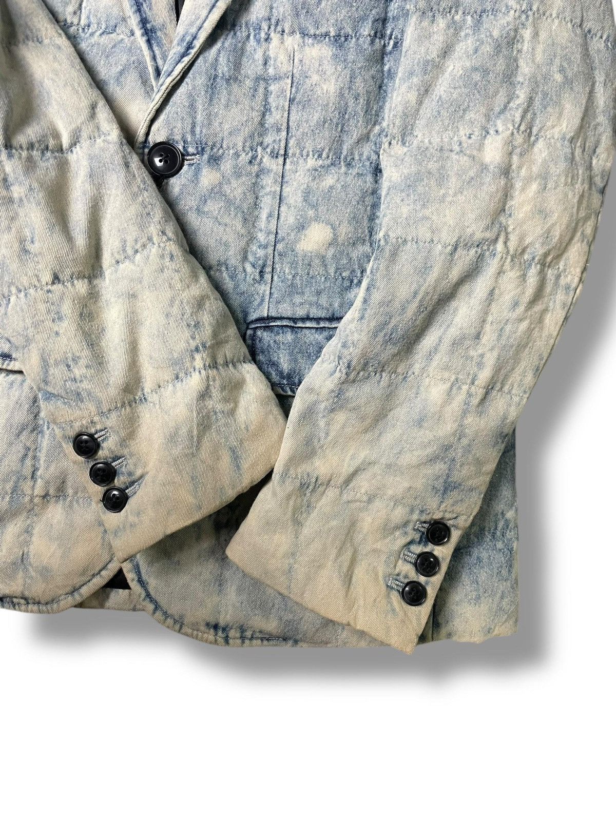 Japanese Brand Cavaria Distressed Denim Jacket (3) Size US XXS / EU 40 - 9 Thumbnail