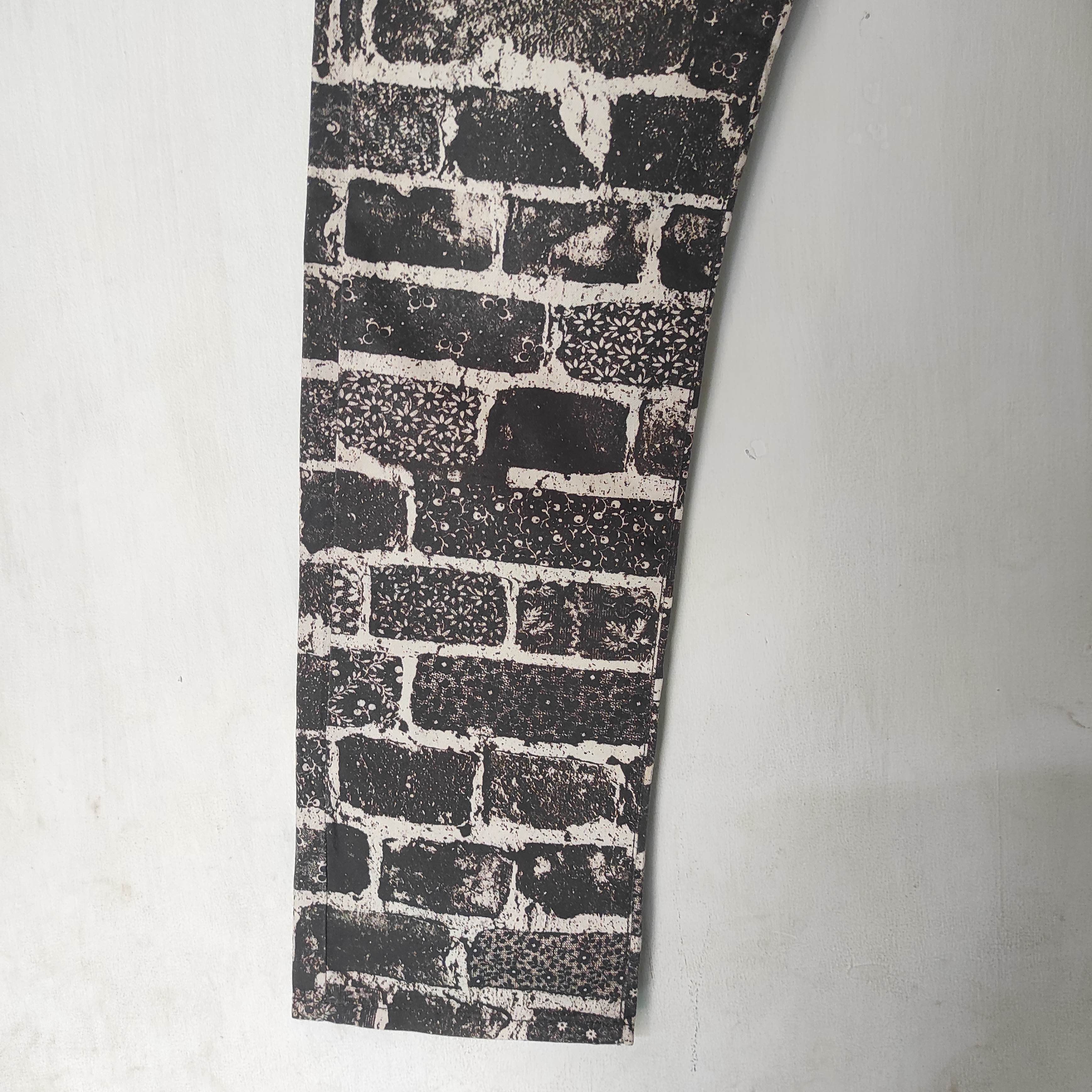 Jean Paul Gaultier Jean Paul Gaultier F/W'12 Cinder Block Flower Print Size US 28 / EU 44 - 5 Thumbnail