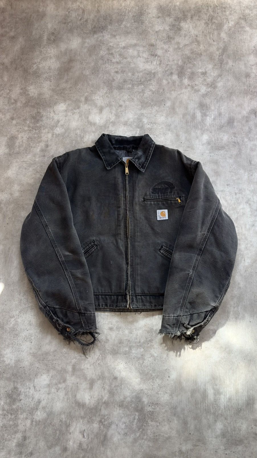 Carhartt Carhartt Detroit 90s Big Logo RARE faded n’ distressed Size US M / EU 48-50 / 2 - 2 Thumbnail