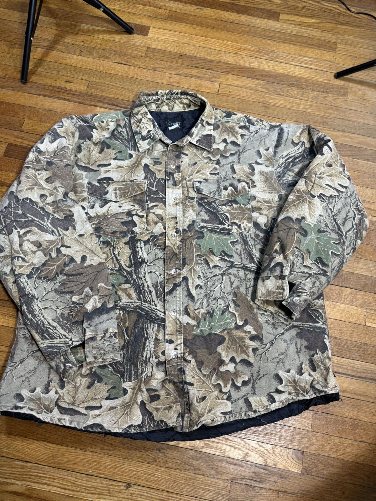Vintage Vintage Realtree Camo Shirt Jacket Shacket Size US XL / EU 56 / 4 - 2 Thumbnail