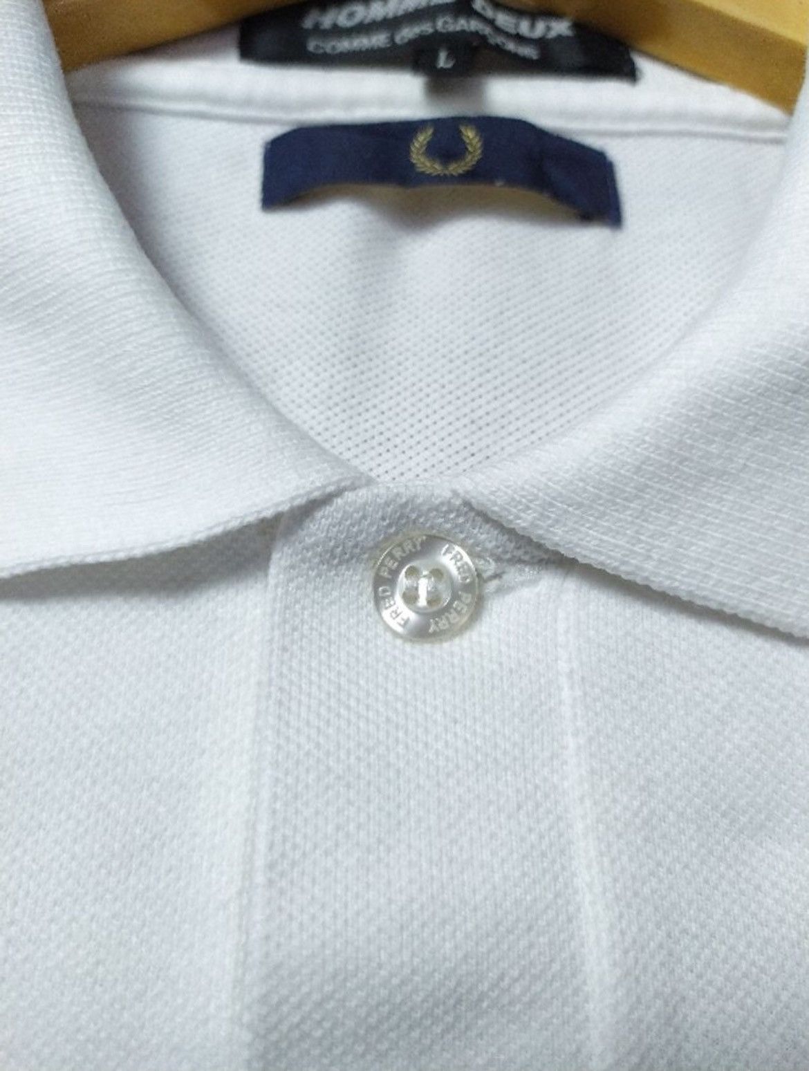 Comme des Garcons SHIRT × Fred Perry Fred Perry X Comme Des Garcons Homme Deux Shirt Size US L / EU 52-54 / 3 - 5 Thumbnail