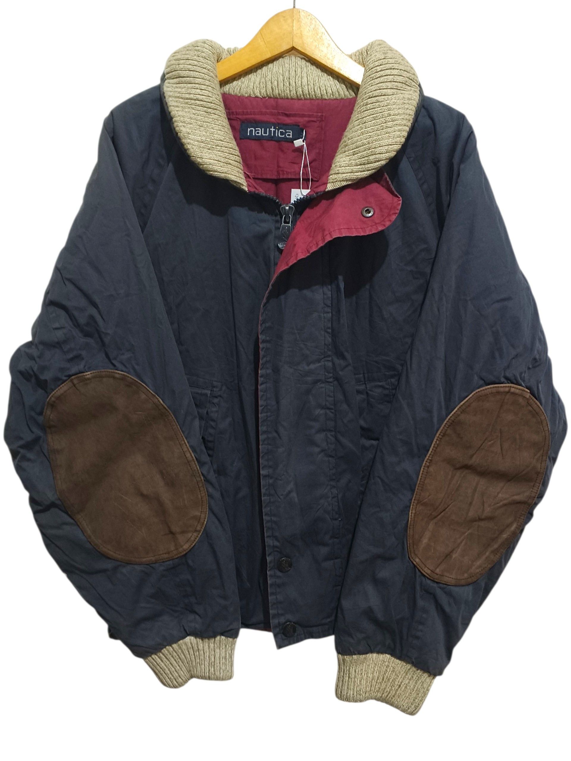 Nautica VINTAGE NAUTICA BOMBERS DOWN JACKET Size US L / EU 52-54 / 3 - 1 Thumbnail