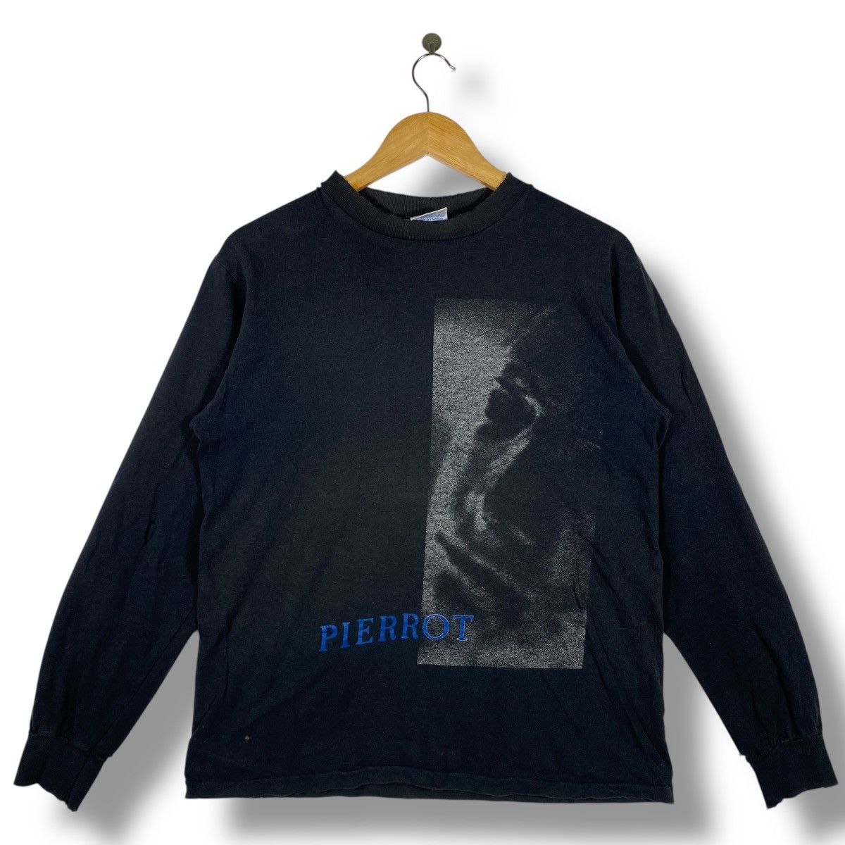 Band Tees × Vintage Vintage 90's PIERROT Tour Celluloid Humanism Distressed Band Size US M / EU 48-50 / 2 - 1 Thumbnail