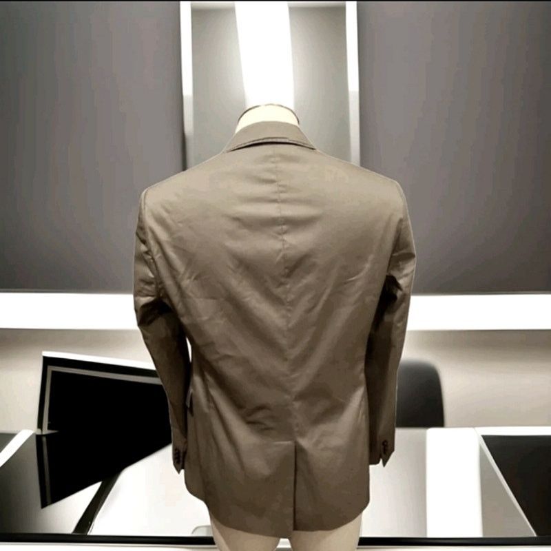 Emporio Armani EMPORIO ARMANI- Gray *DAVID LINE* Blazer - Size 50 R ($1345) Size 50R - 3 Thumbnail