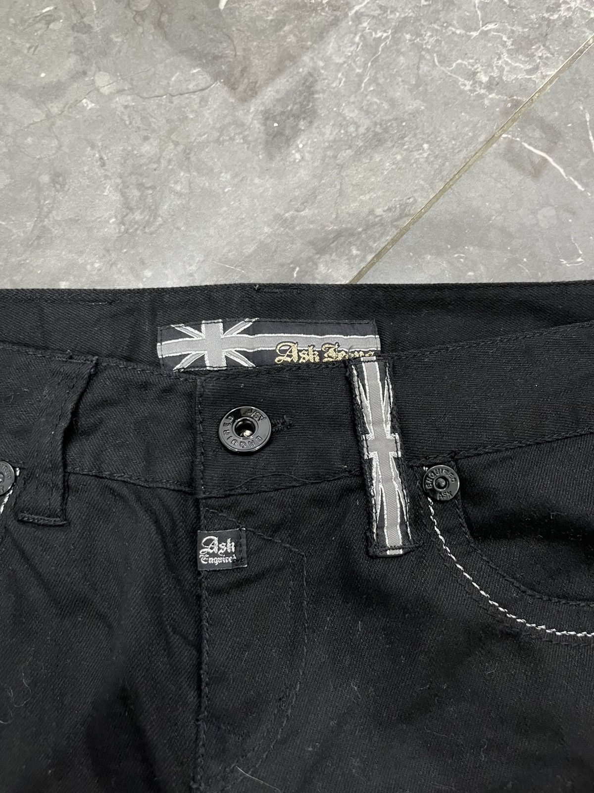 Hysteric Glamour ASK union flag flared jeans Size 30" / US 8 / IT 44 - 3 Thumbnail
