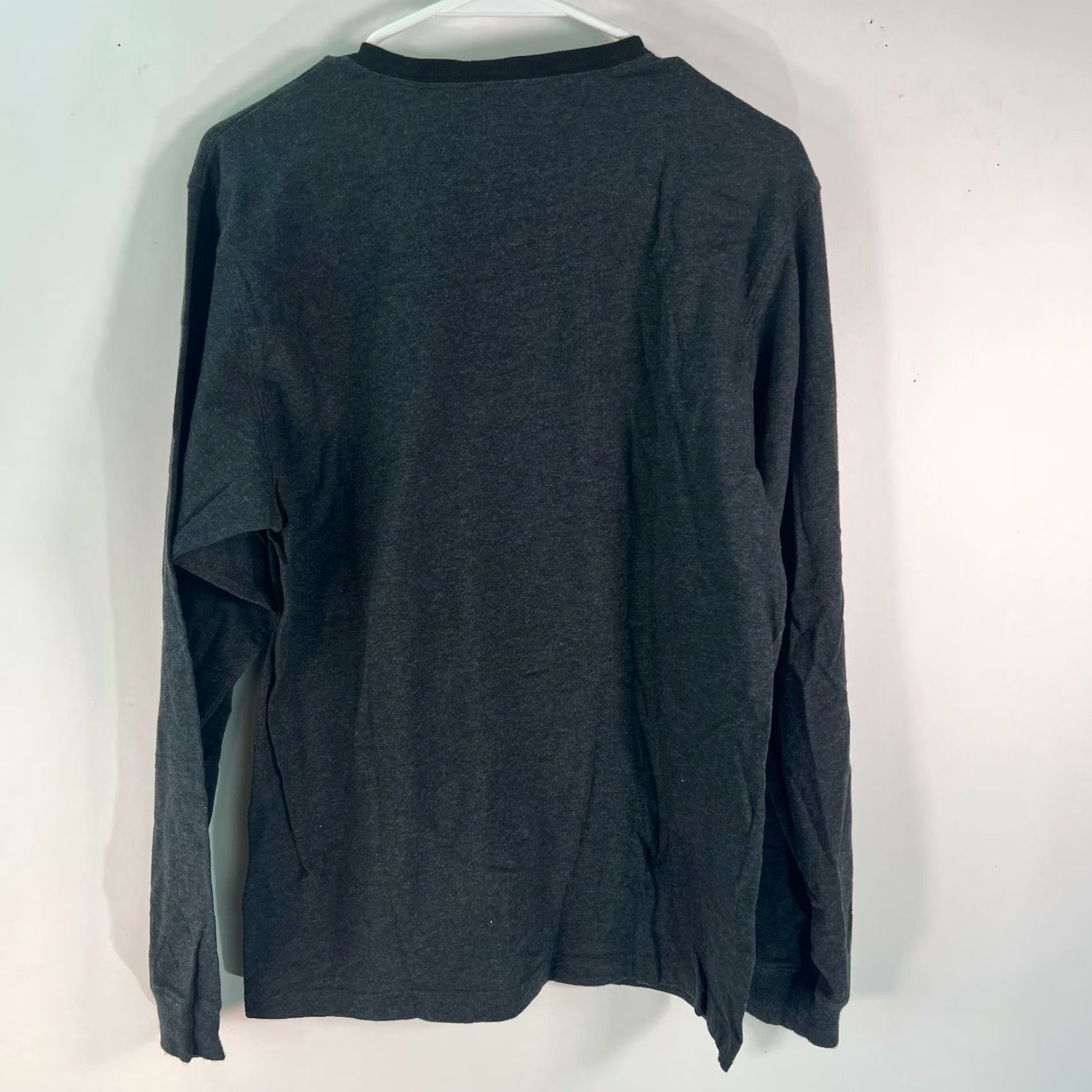 Eddie Bauer Eddie Bauer Mens Crew Neck T-Shirt Long Sleeve Gray Size Medium Regular Fit 100% Cotton Crew Neck USA Seller Women? Mens Size US M / EU 48-50 / 2 - 2 Thumbnail