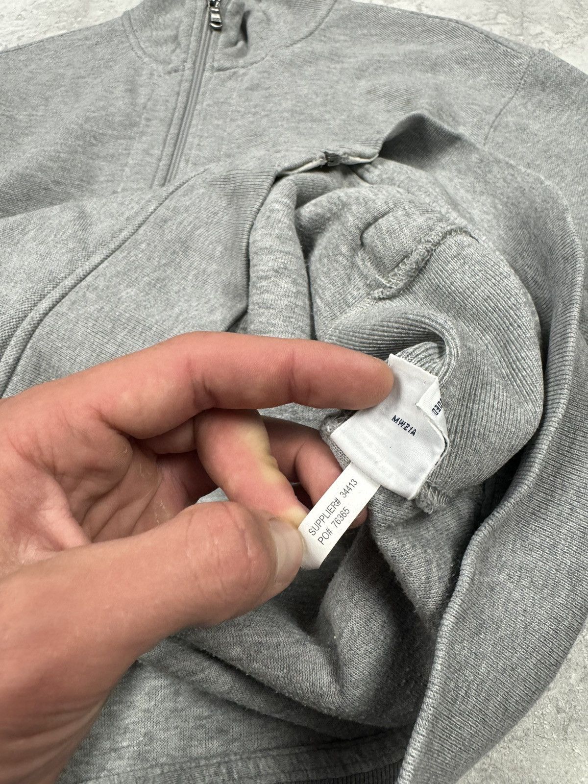 Polo Ralph Lauren Vintage Polo Ralph Lauren Y2K Gray Zip Sweatshirt Size L Size US L / EU 52-54 / 3 - 12 Thumbnail