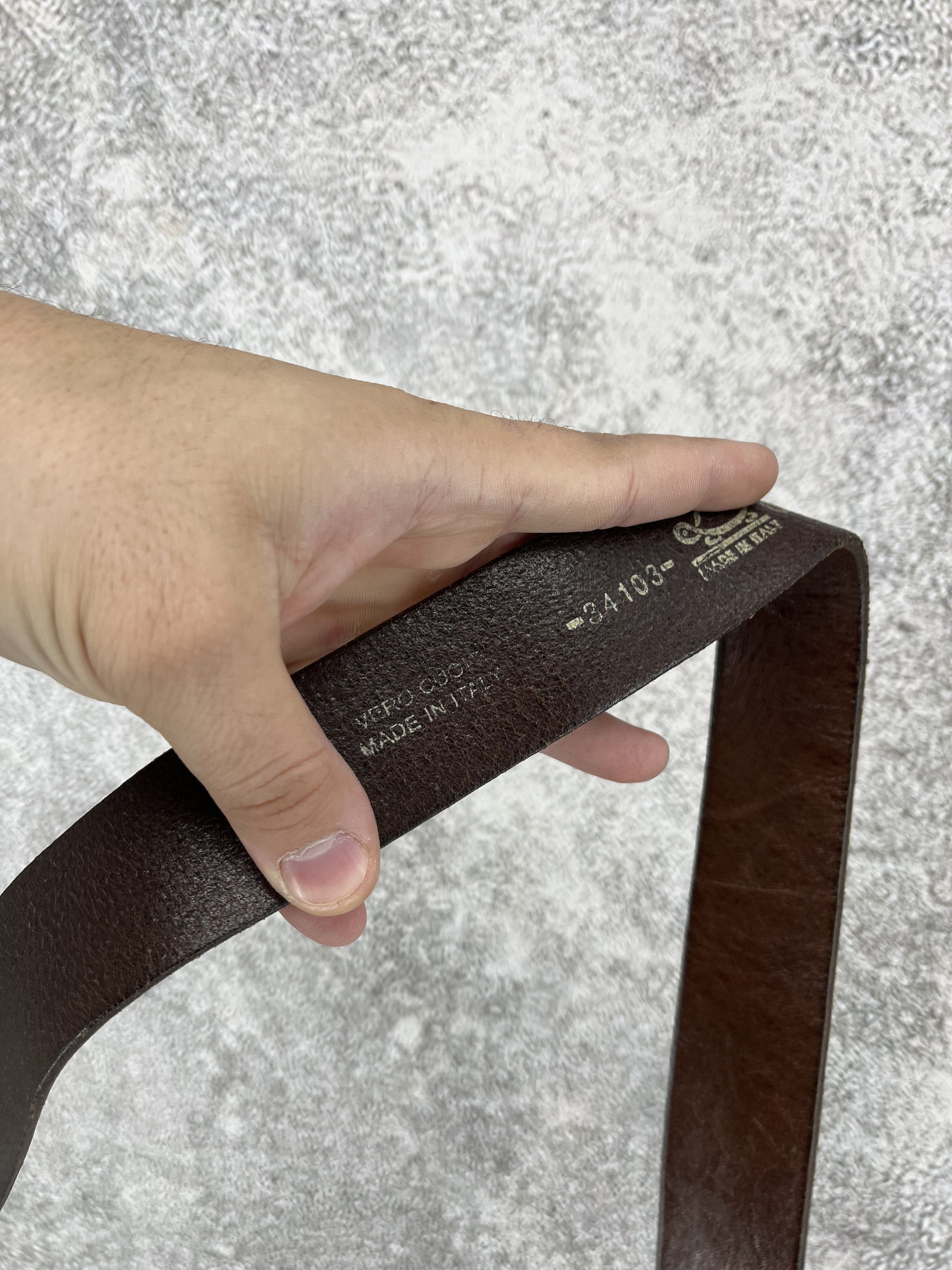 Vintage Vintage Y2K Carpisa Leather Belt Size ONE SIZE - 10 Thumbnail