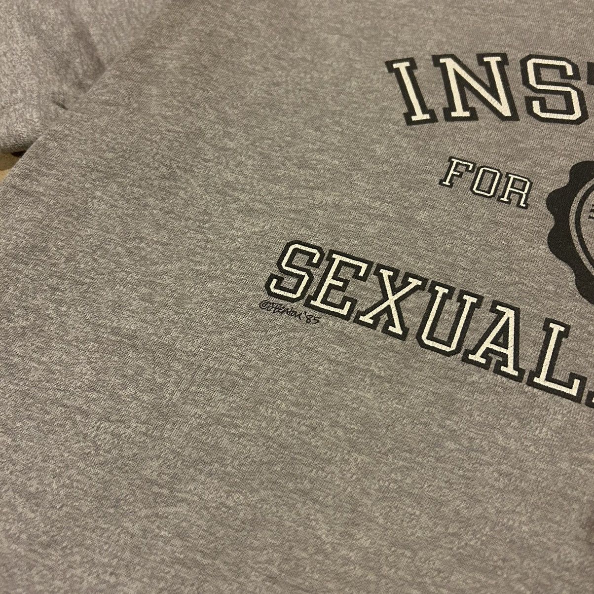 Japanese Brand × Vintage Crazy Vintage 80s Institute for the Sexually Gifted Tee Size US L / EU 52-54 / 3 - 3 Thumbnail