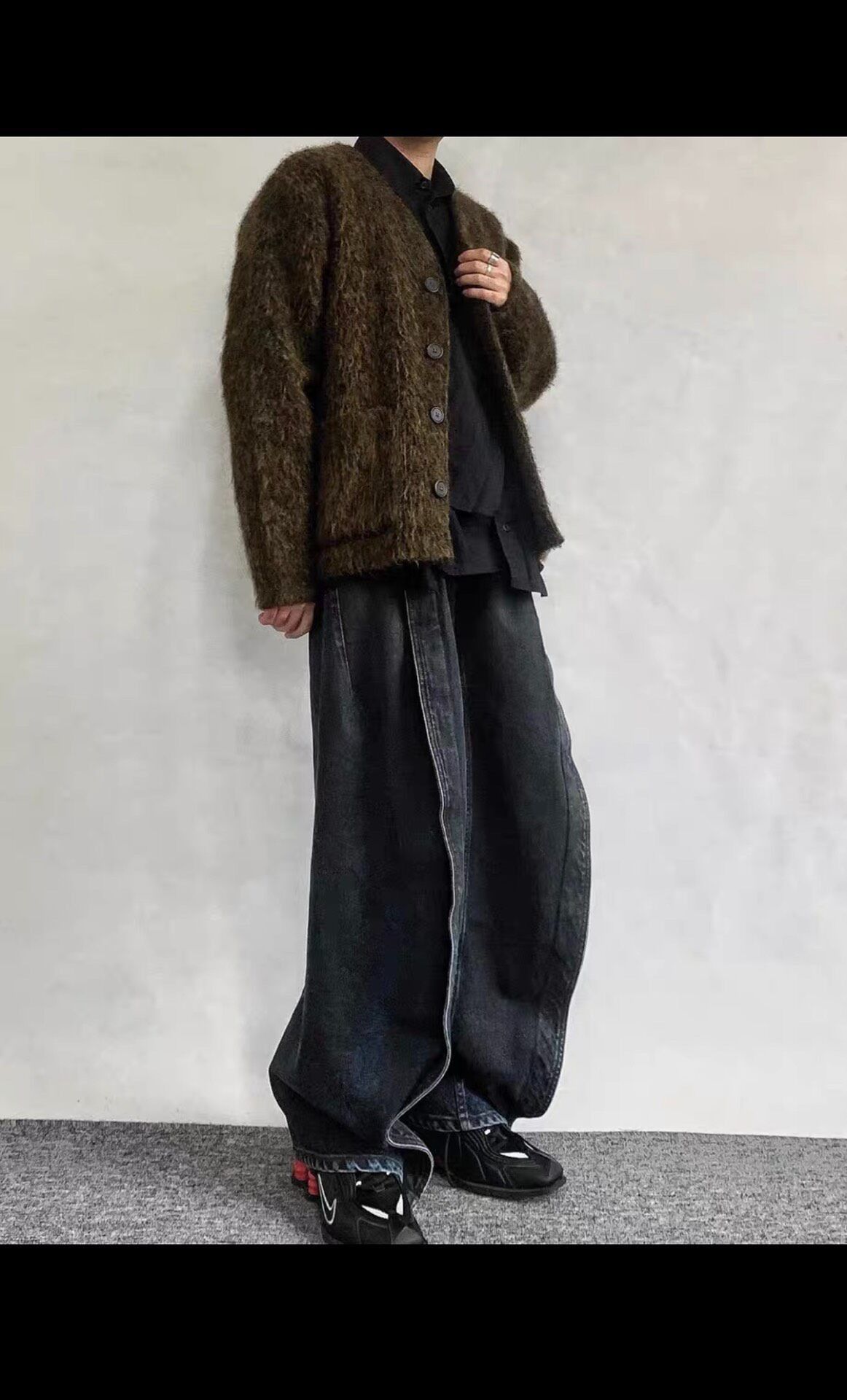Y/Project Y/project Double‑Layer Banana Jeans KKKK112608 Size US 31 - 8 Thumbnail