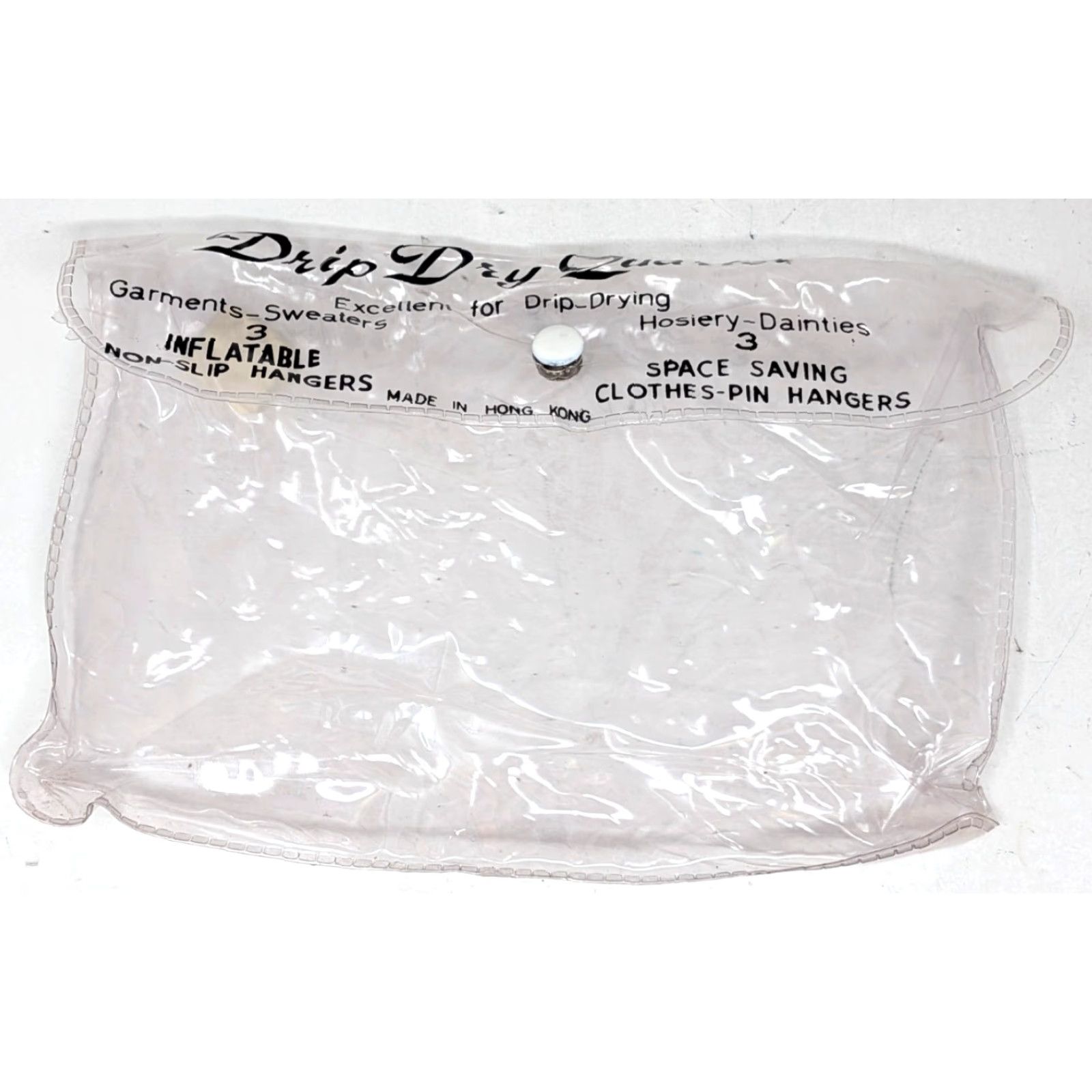 Vintage VINTAGE Drip Dry Quartet 3 Inflatable Non Slip Clothes Pin Hangers Hong Kong Size ONE SIZE - 3 Thumbnail