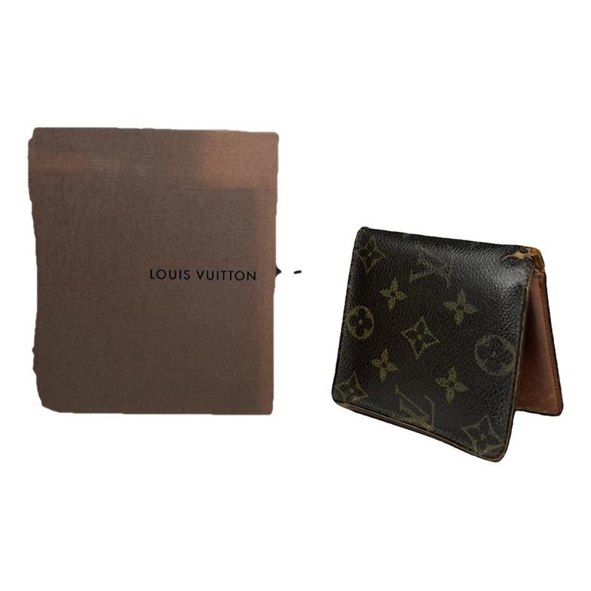 Louis Vuitton Brown Leather Purse Size ONE SIZE - 1 Thumbnail