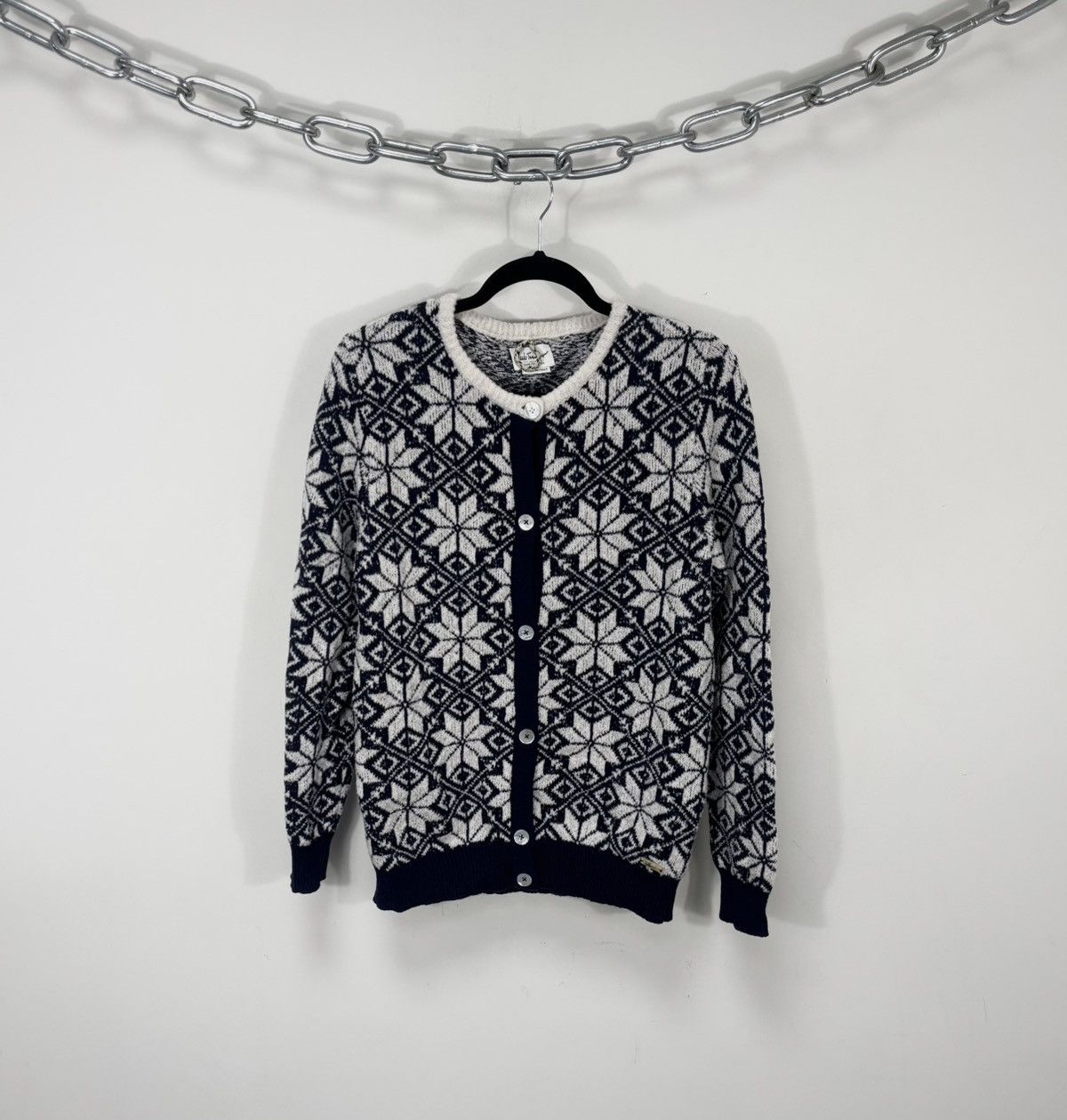 Other Luis Trenker Women’s Wool Alpine Fair Isle Cardigan Sweater Size XL / US 12-14 / IT 48-50 - 1 Thumbnail