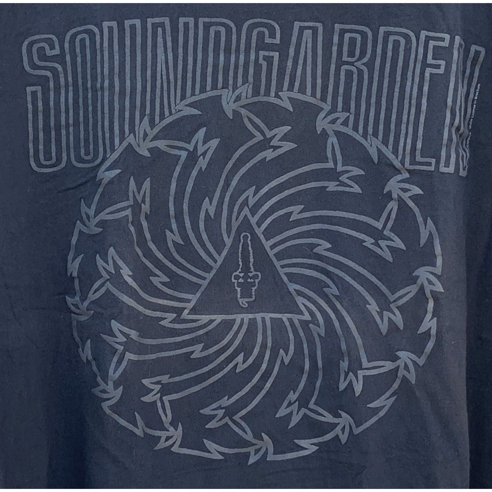 Vintage VINTAGE Brockum Soundgarden T-Shirt XL Black 90s Band Music Concert Tour Graphic Print Short Sleeve Crew Neck Mens Size XL Shirt Size US XL / EU 56 / 4 - 5 Thumbnail