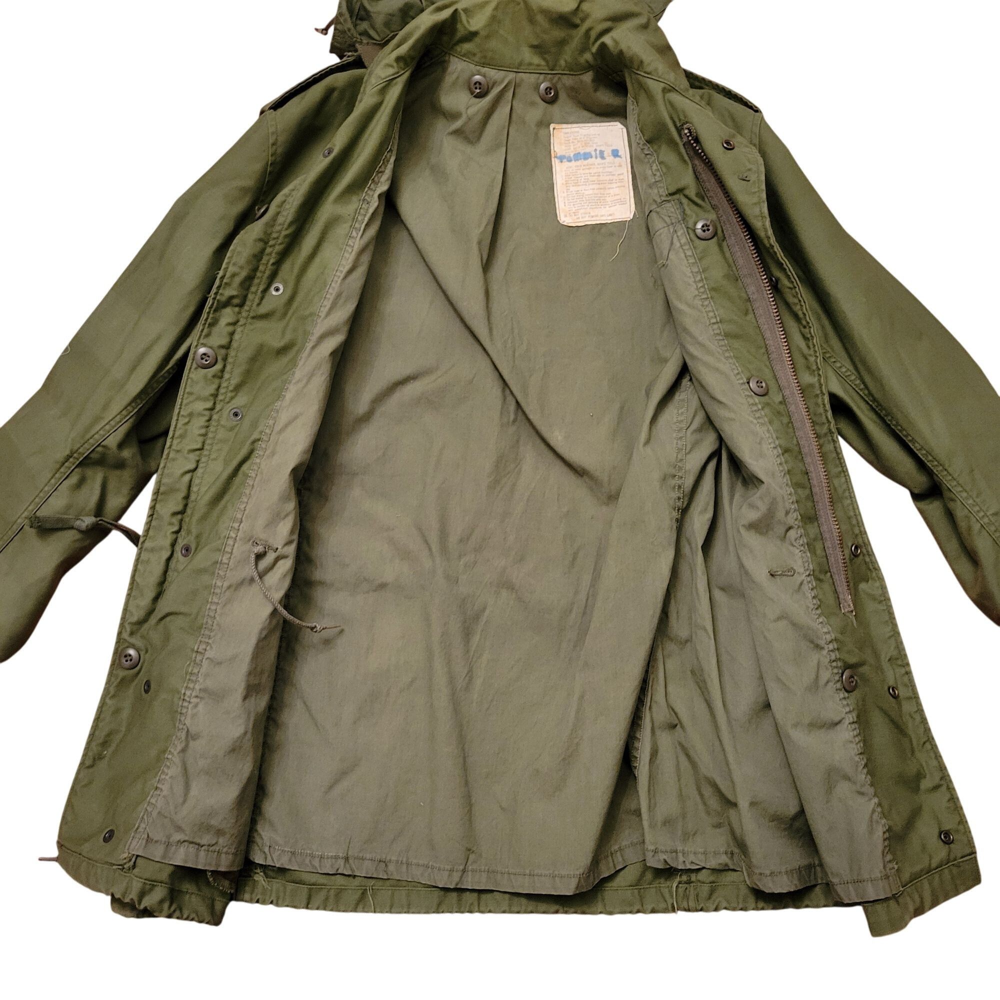 Other US Army M65 Cold Weather Field Coat Green S Long Vietnam 60s Size US S / EU 44-46 / 1 - 2 Thumbnail