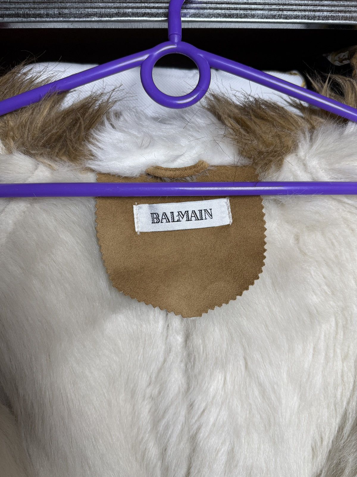 Balmain Crazy Luxury Balmain Brown Sheepskin Coat Size M / US 6-8 / IT 42-44 - 10 Thumbnail