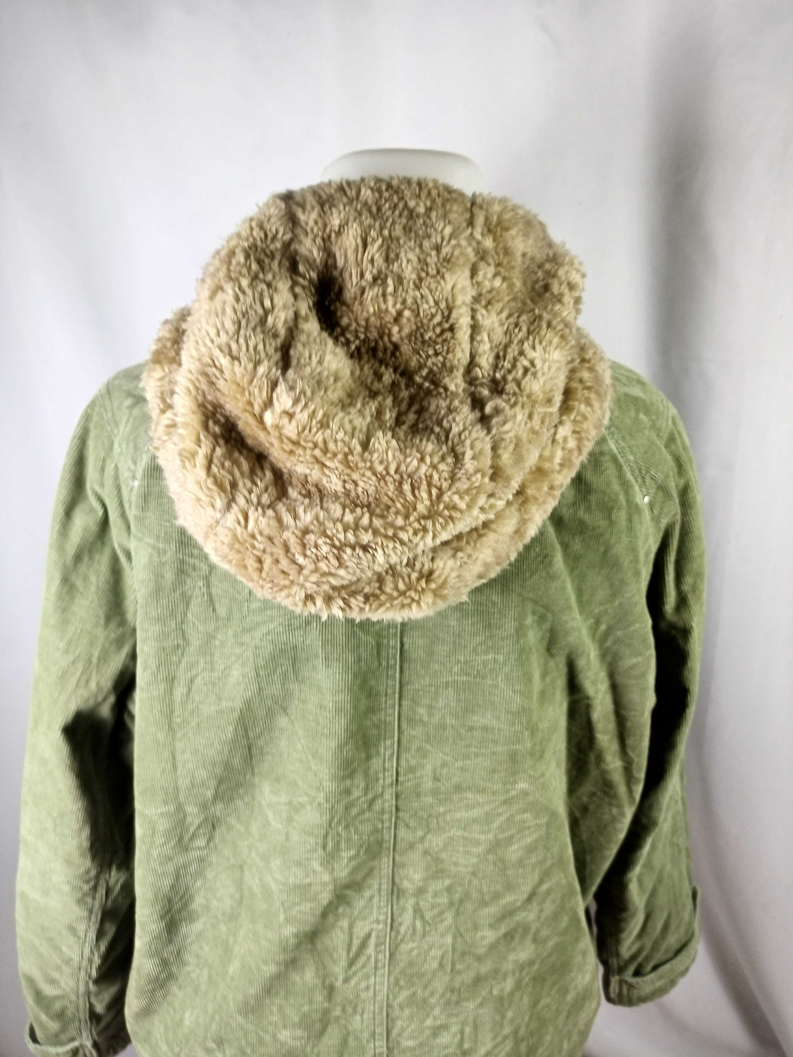 Other C.O.A.X Fur Corduroy Removable Hoodie Jacket Size US XL / EU 56 / 4 - 18 Thumbnail