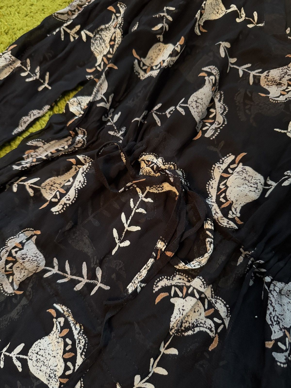 Gudrun Sjoden Gudrun Sjoden avant garde floral pattern dress Size S / US 4 / IT 40 - 3 Thumbnail