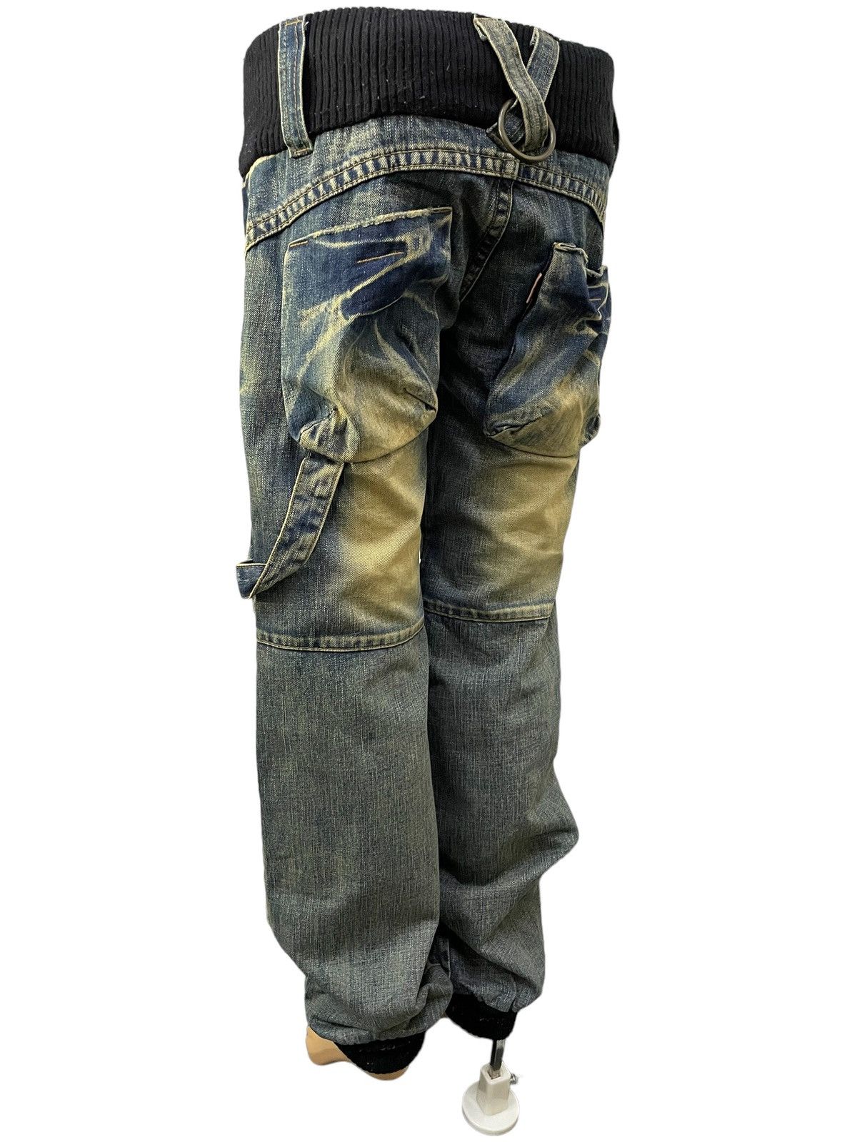If Six Was Nine × Le Grande Bleu (L.G.B.) G.O.A LGB Junyawatanabe Style Tornado Carpenter Mud Jeans Size US 30 / EU 46 - 3 Thumbnail