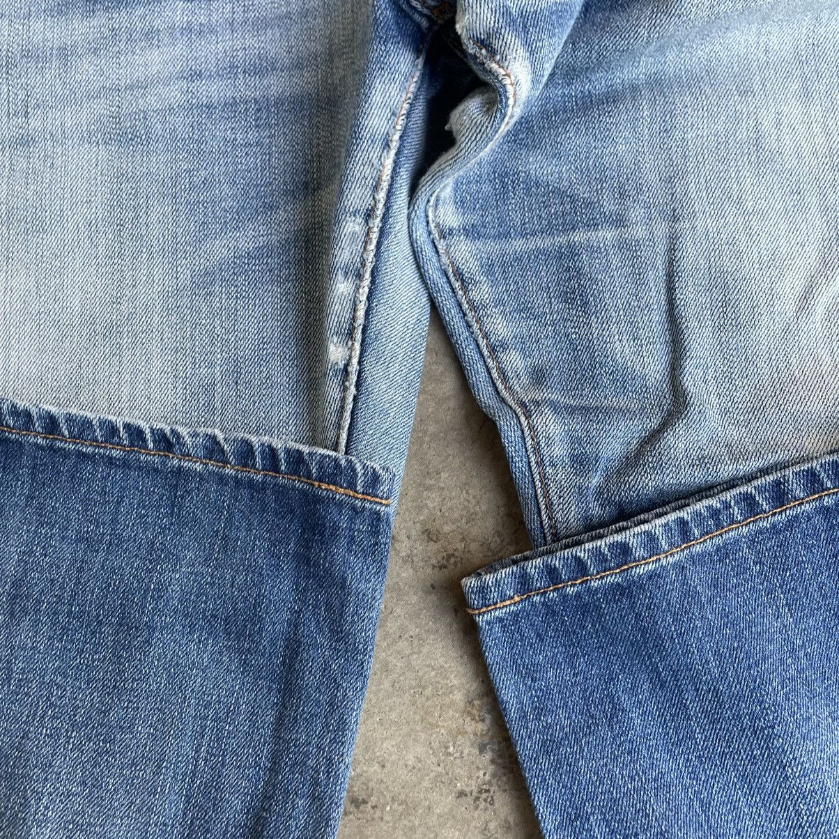Gap 🔥🇯🇵Vintage Gap Stoned Washed Distress Selvedge Denim Jeans Size US 34 / EU 50 - 7 Thumbnail