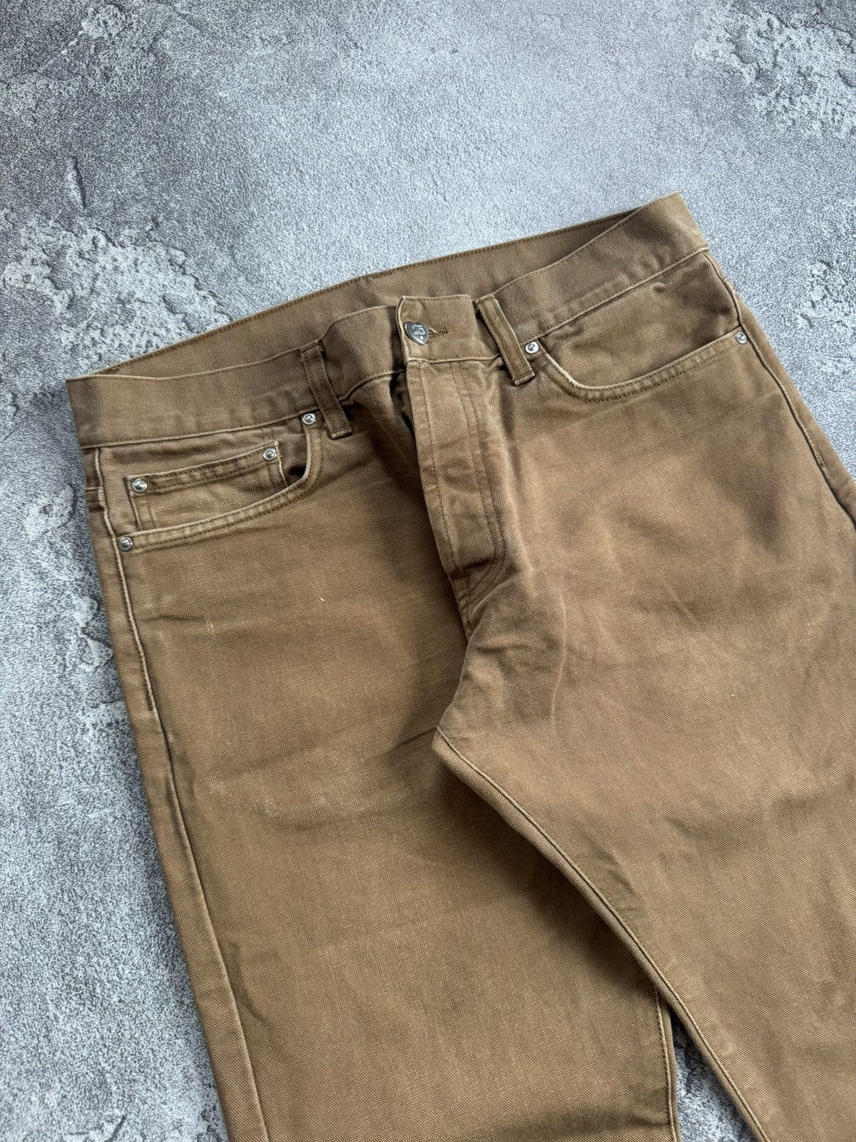 Carhartt Wip Carhartt 34/32 Anniversary Klondike XXV denim pants jeans Size US 34 / EU 50 - 9 Thumbnail