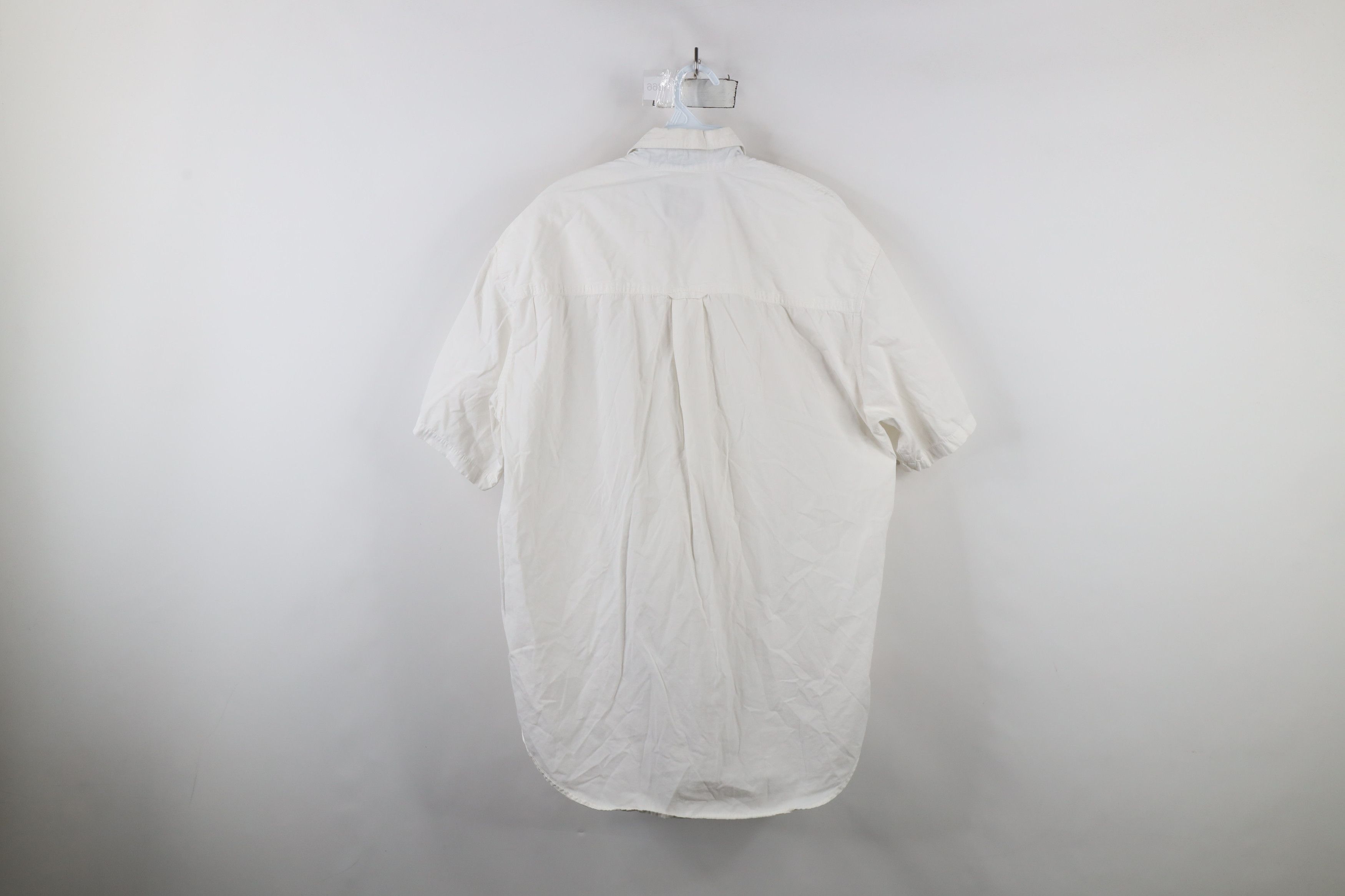 Ralph Lauren × Vintage Vintage 90s Chaps Ralph Lauren Short Sleeve Button Shirt Size US L / EU 52-54 / 3 - 12 Thumbnail