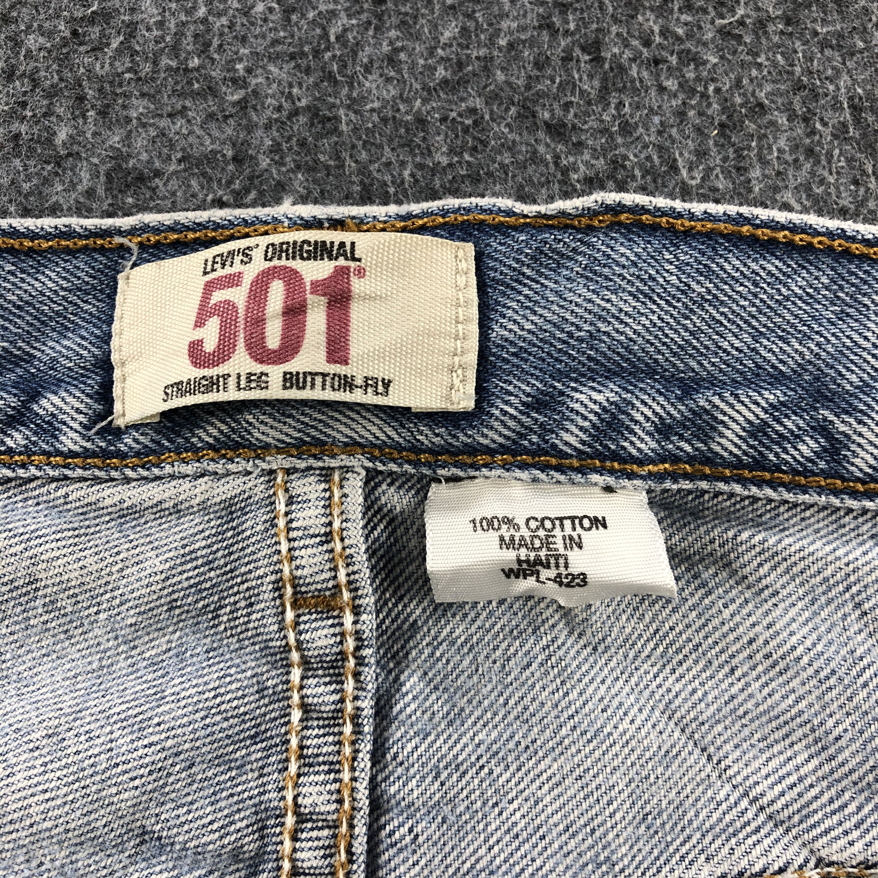 Levi's Vintage Distress Levis 501 Jeans-J1124 Size US 41 - 10 Thumbnail
