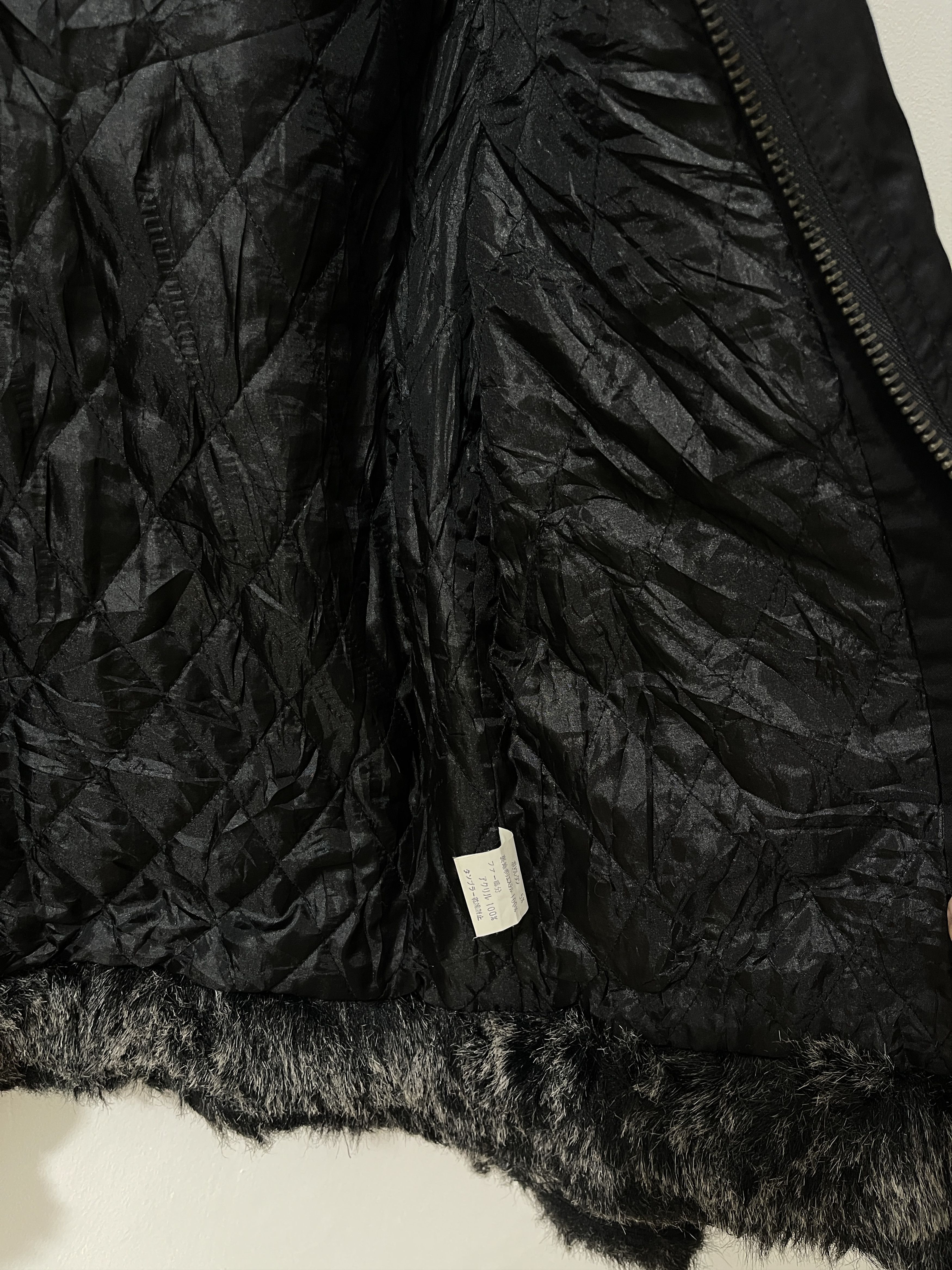 Japanese Brand 2000s Slick Japan Arcive Fur Gothic Vkei Style Jacket Size US L / EU 52-54 / 3 - 5 Thumbnail