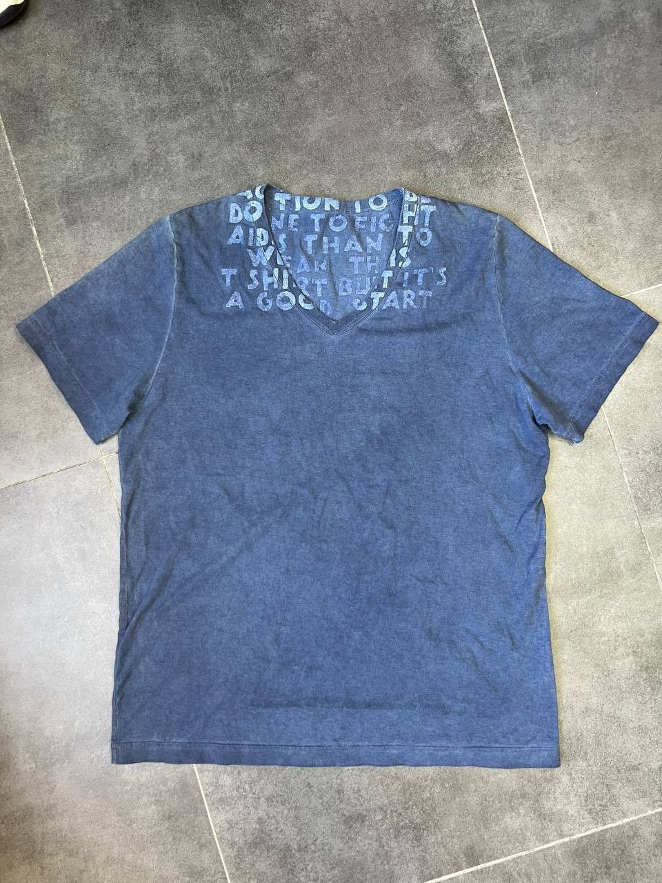 Maison Margiela MAISON MARGIELA 2011 T Shirt Tee Aids Awareness A2896 Size US M / EU 48-50 / 2 - 4 Thumbnail