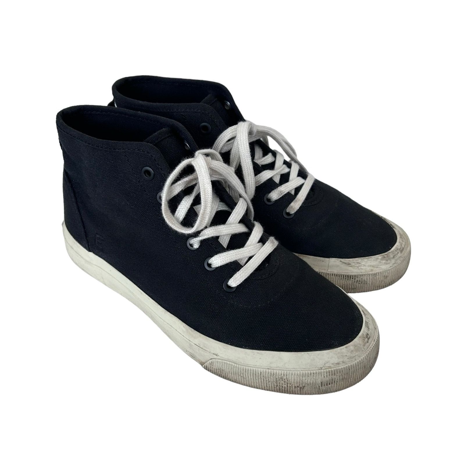Everlane Everlane Black The Forever High Top Sneakers Sz 7 Size US 7 / IT 37 - 1 Thumbnail