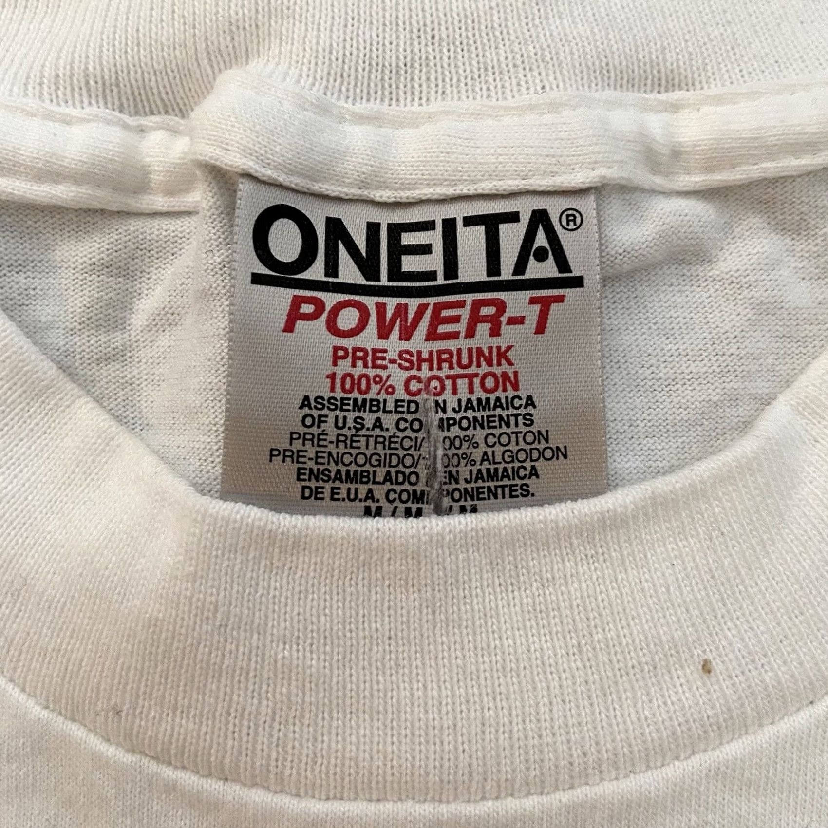 Vintage VINTAGE TNT WorldWide Playerz 69 LA T Shirt M White Cotton Logo Short Sleeve Crew Neck Men Slim? Regular? 90s Art Hip Hop Classic Sports Size US M / EU 48-50 / 2 - 2 Thumbnail
