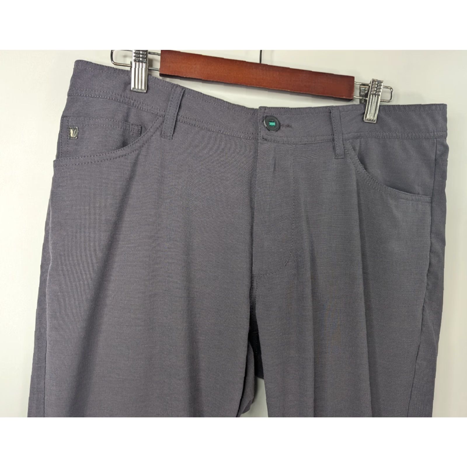 Vintage Linksoul Boardwalker Performance Chino Pants Size 34S Quick Dry Lightweight Gray Men Pants Athletic Chino Quick Dry Gray 34 Mens Size US 34 / EU 50 - 3 Thumbnail