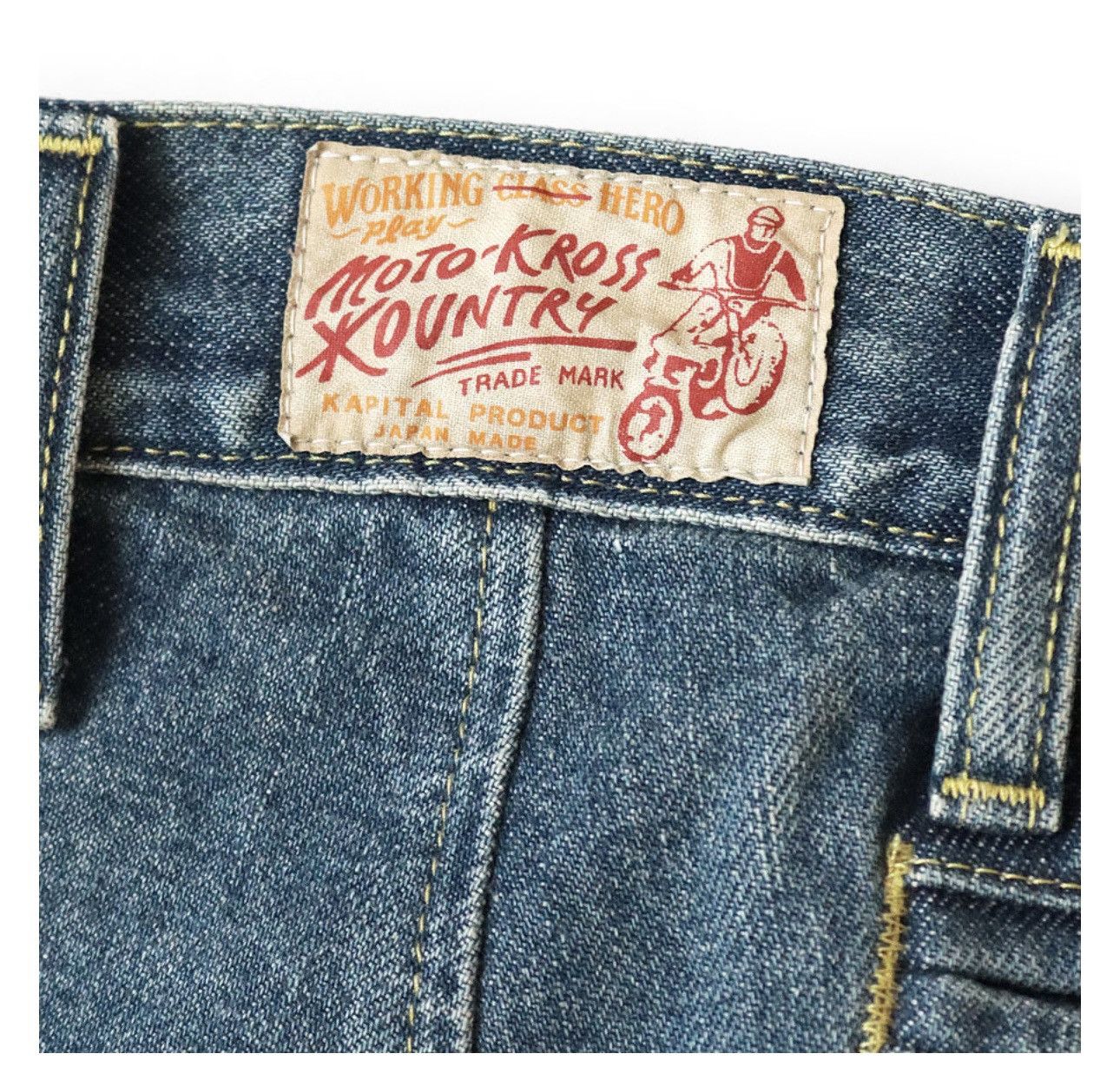 Kapital Kapital Todo Terreno Motocross Denim (Exclusive Pop Up Drop) Size US 32 / EU 48 - 10 Thumbnail