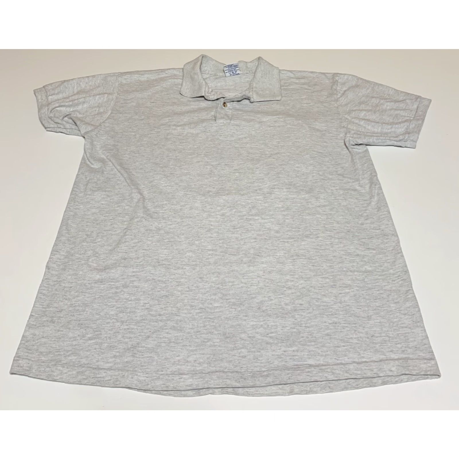 Anvil VINTAGE Vantasy Fest 1993 Polo Shirt Men’s Large FL Keys Fantasy Fest Shirt Polo Cotton Blend Gray 1990s Mens Size US L / EU 52-54 / 3 - 3 Thumbnail