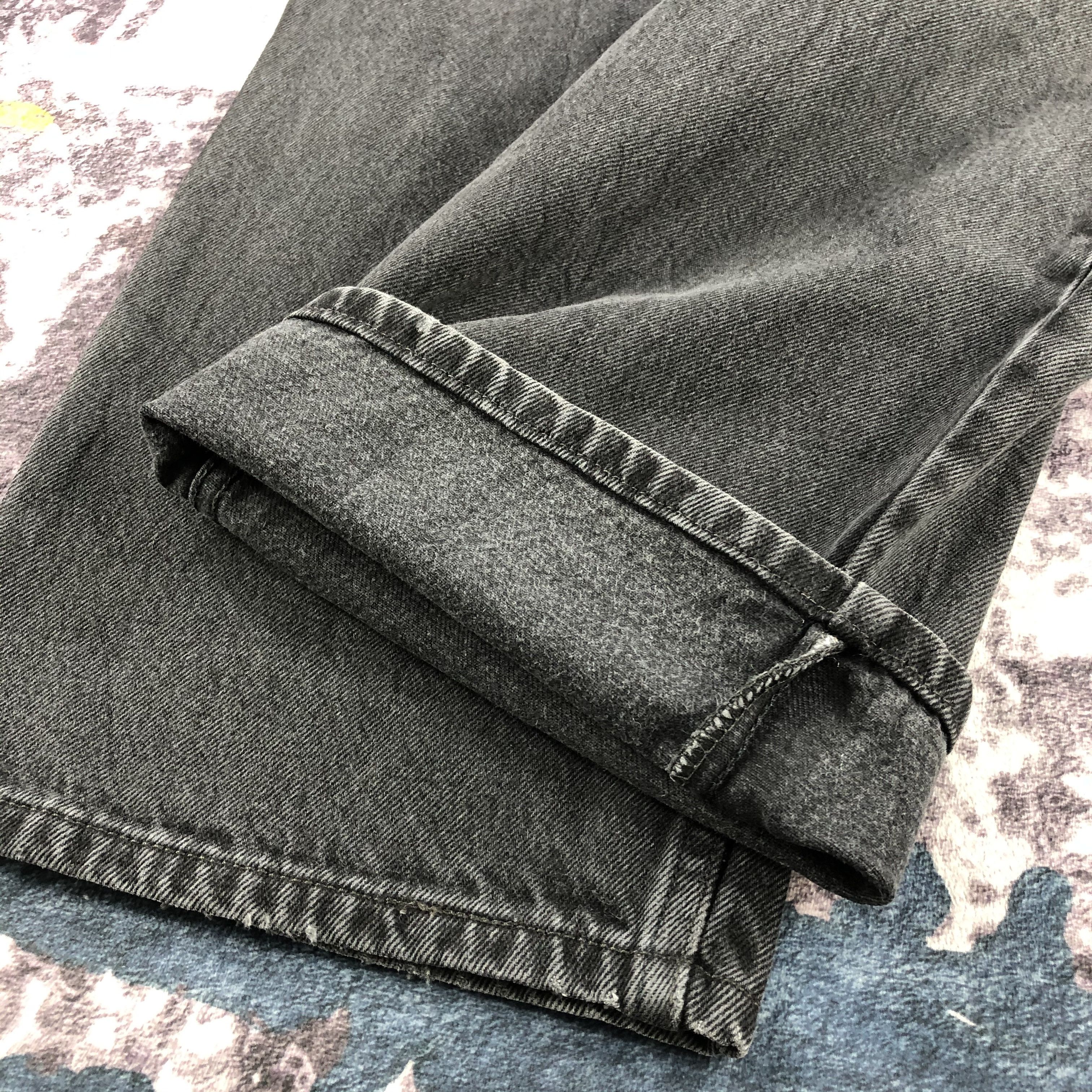 Levi's × Vintage Vintage Faded Black Levis 505 Jeans-JM2590 Size US 39 - 8 Thumbnail