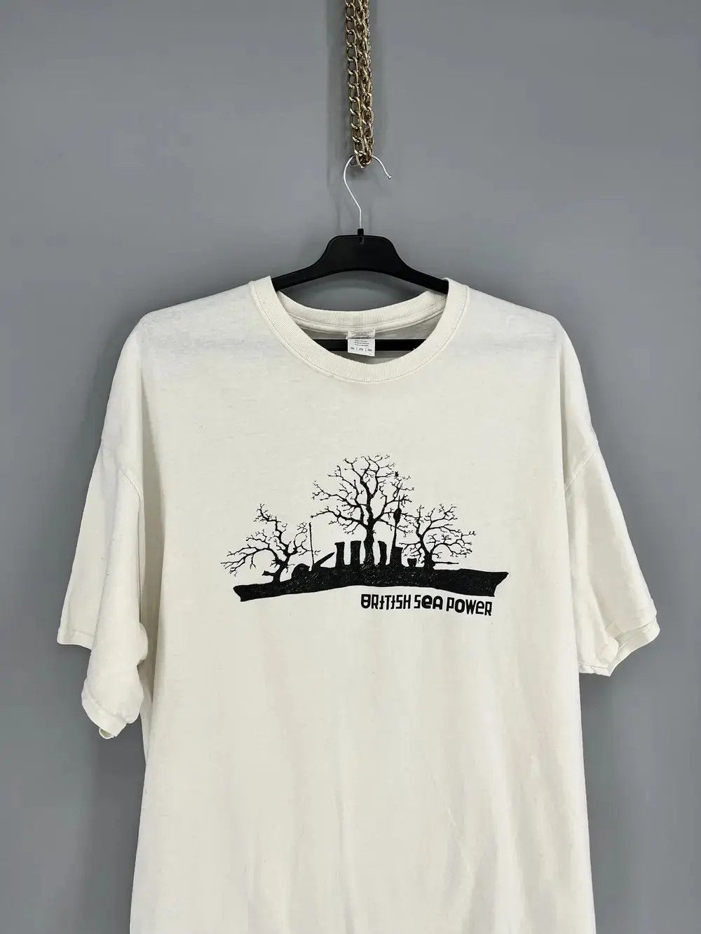 Band Tees British Sea Power T Shirt like Shoegaze Britpop Sonic Youth Size US L / EU 52-54 / 3 - 3 Thumbnail