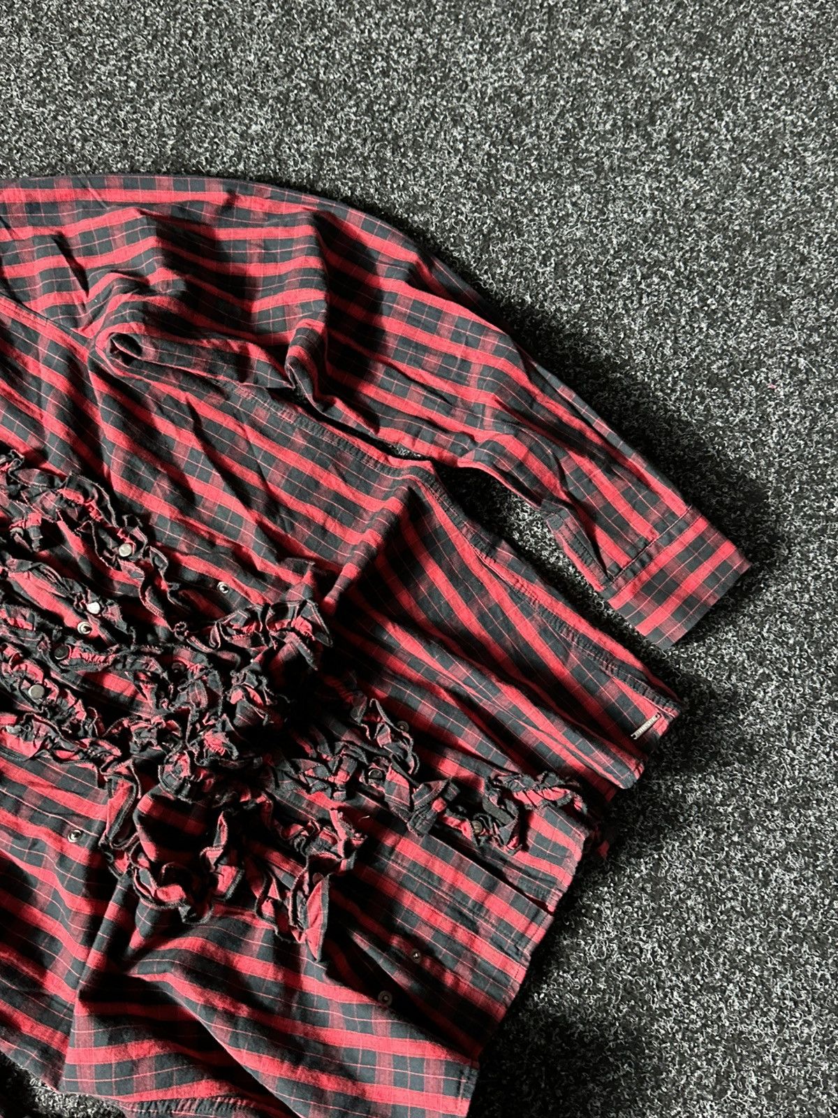 Diesel × If Six Was Nine × Vintage 🚨VNTG Diesel Avant-garde MOHAIR Shirt very rare Streetwear Size L / US 10 / IT 46 - 3 Thumbnail