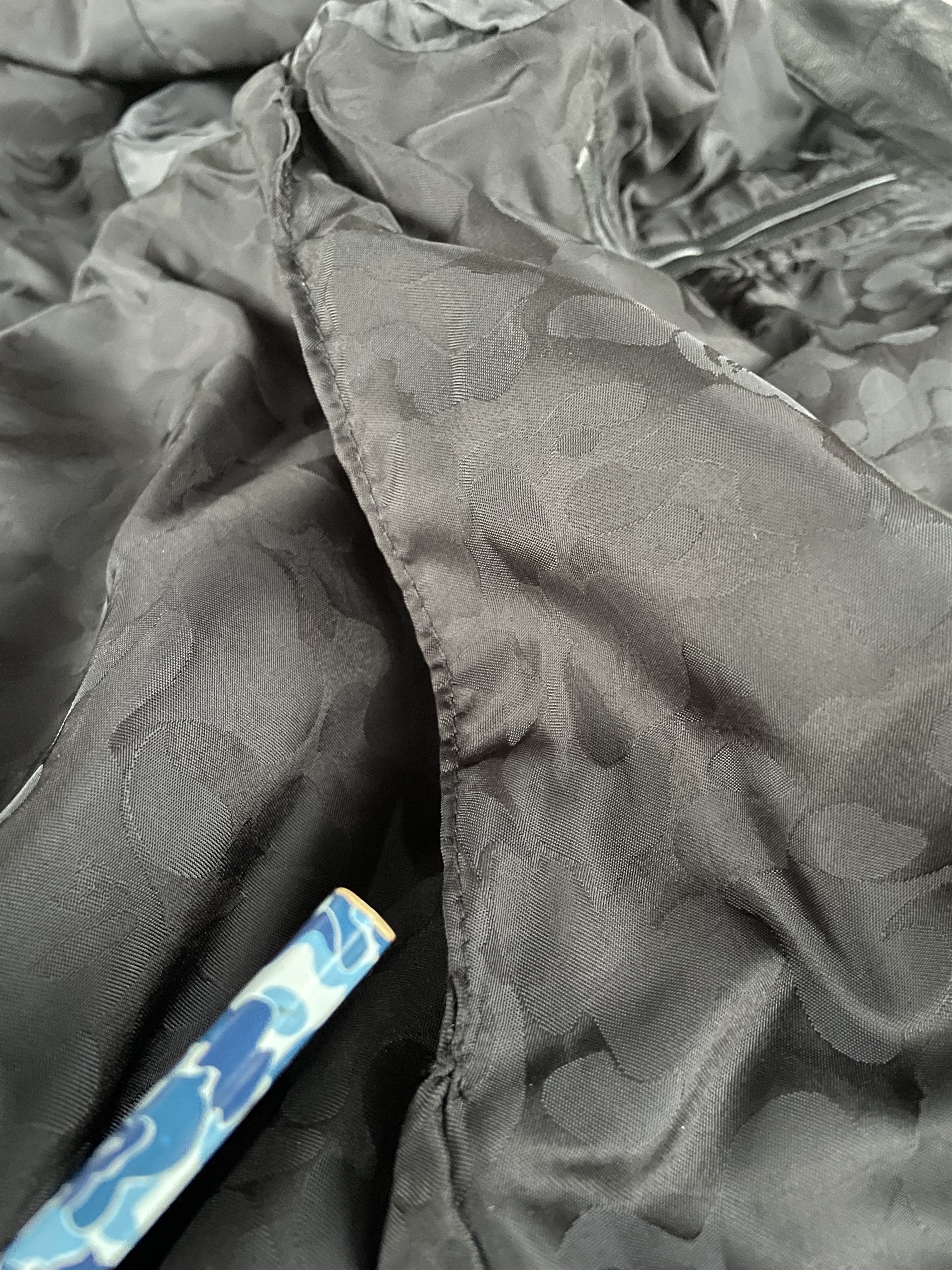 Bape 2008 Bape Shark Leather Hoodie Size US XL / EU 56 / 4 - 17 Thumbnail