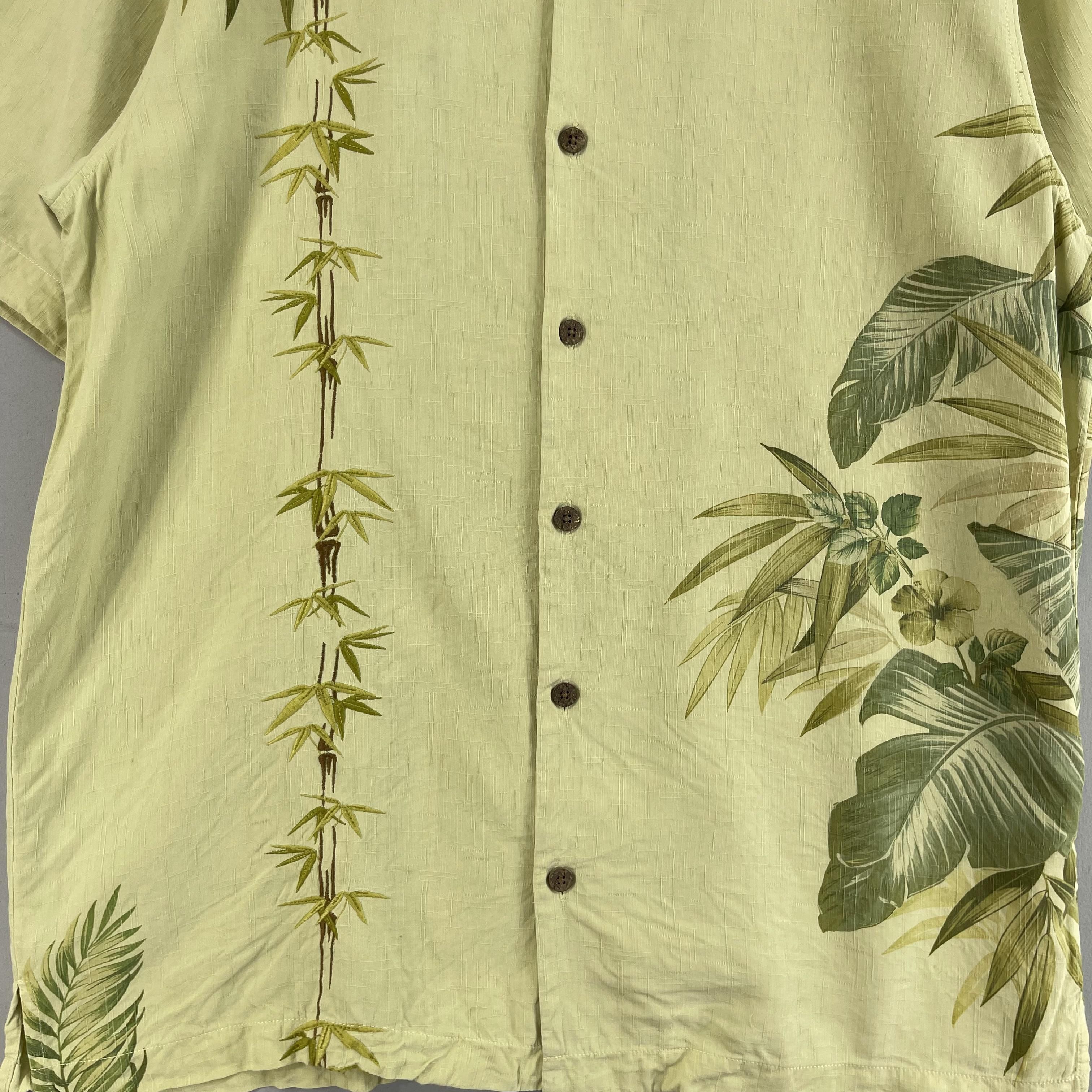 Tommy Bahama × Vintage TOMMY BAHAMA Hawaii Tropical Floral Hibiscus Motive Shirt Size US M / EU 48-50 / 2 - 2 Thumbnail