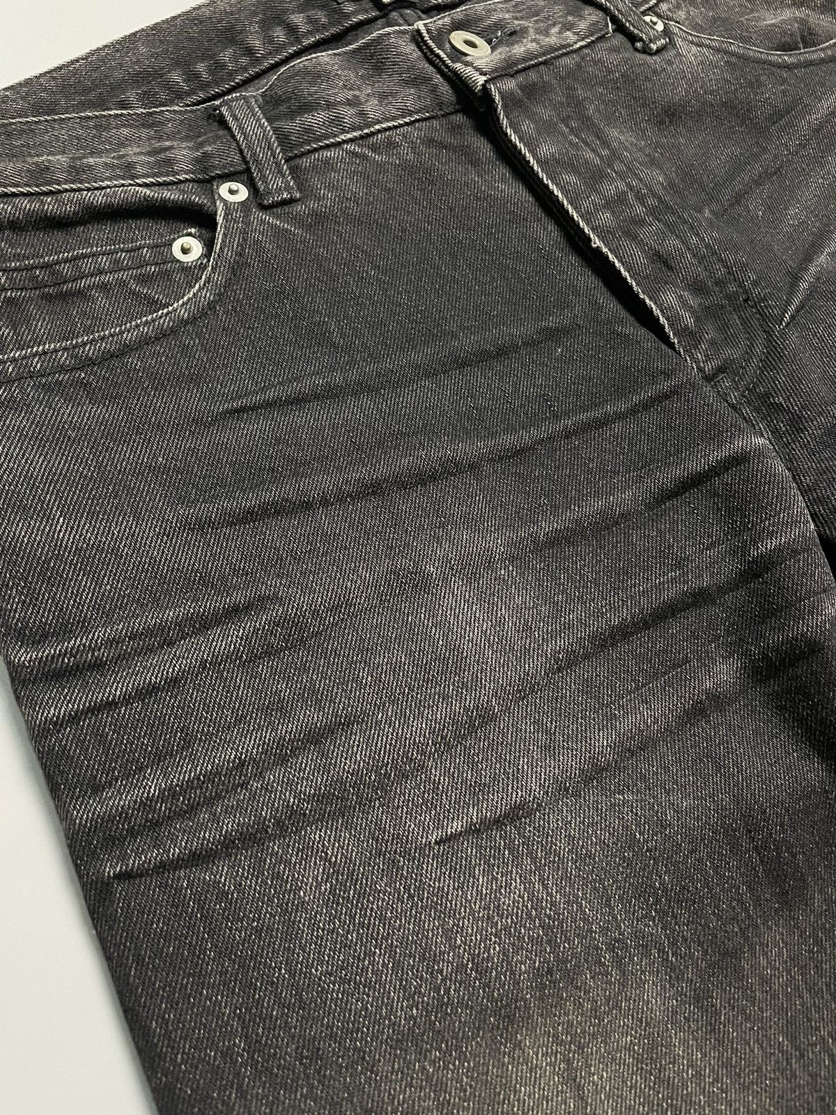 If Six Was Nine Yoshiyuki Konishi Black Washed Denim Size US 32 / EU 48 - 5 Thumbnail
