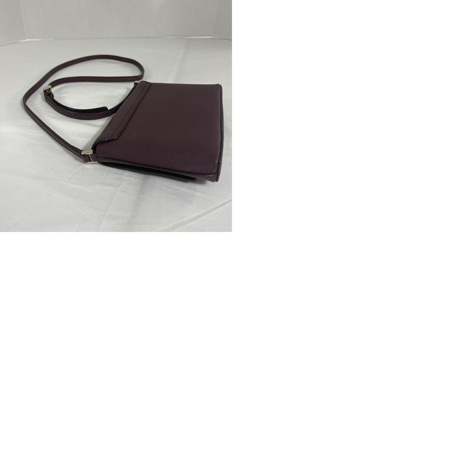 Vintage kate spade new york Newbury Lane Purple Crossbody Leather Bag WKRU3430 Shoulder Small Womens Size ONE SIZE - 9 Thumbnail