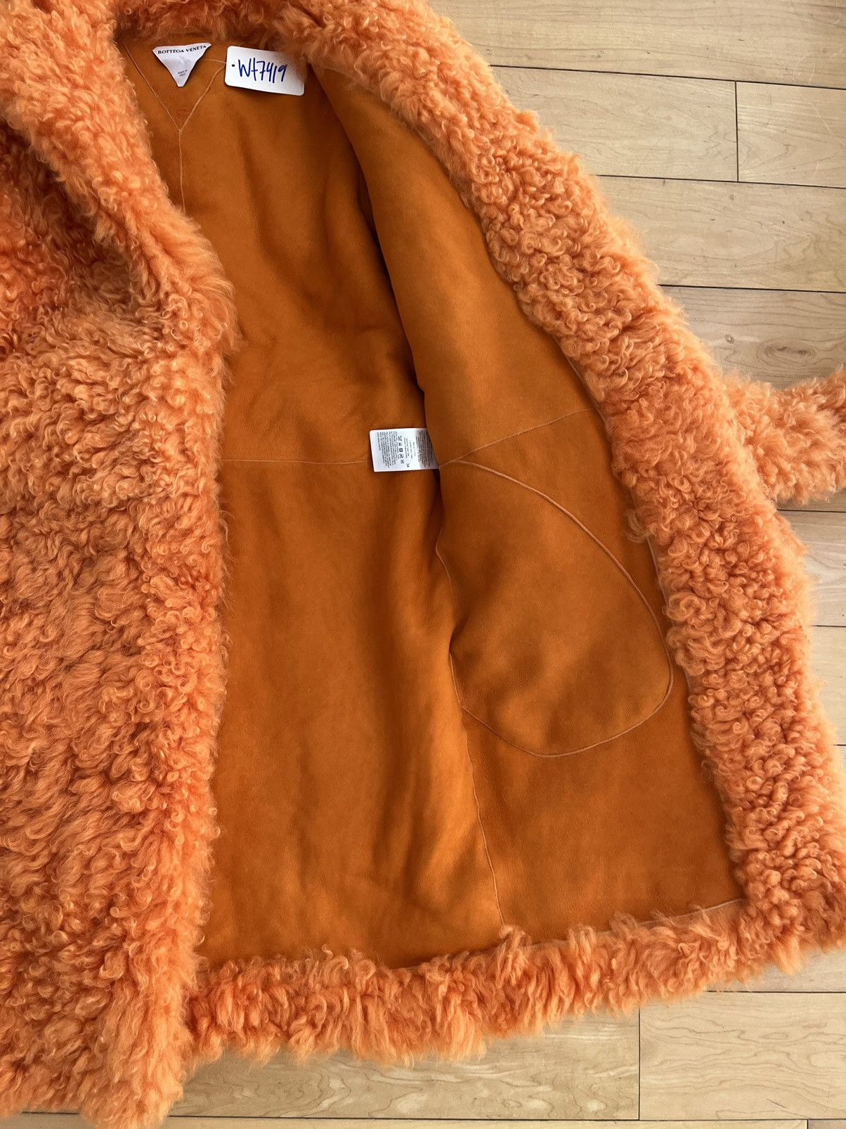 Bottega Veneta NWOT - Bottega Veneta Sherling Robe Coat Size XXS / US 00 / IT 34 - 7 Thumbnail