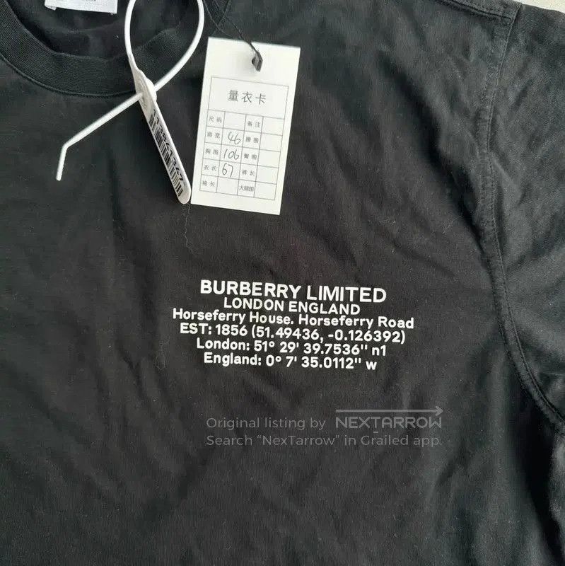Burberry Burberry Black Men's T. Size US XS / EU 42 / 0 - 3 Thumbnail