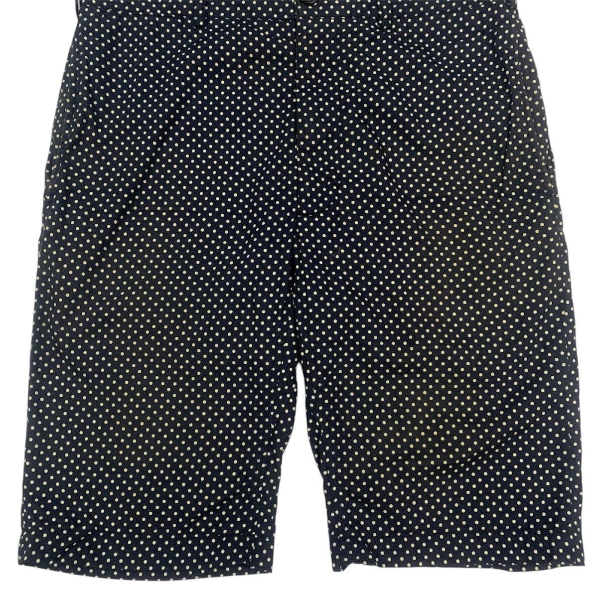 Engineered Garments Polka Dot Buckleback Navy Short Pants Size US 30 / EU 46 - 3 Thumbnail