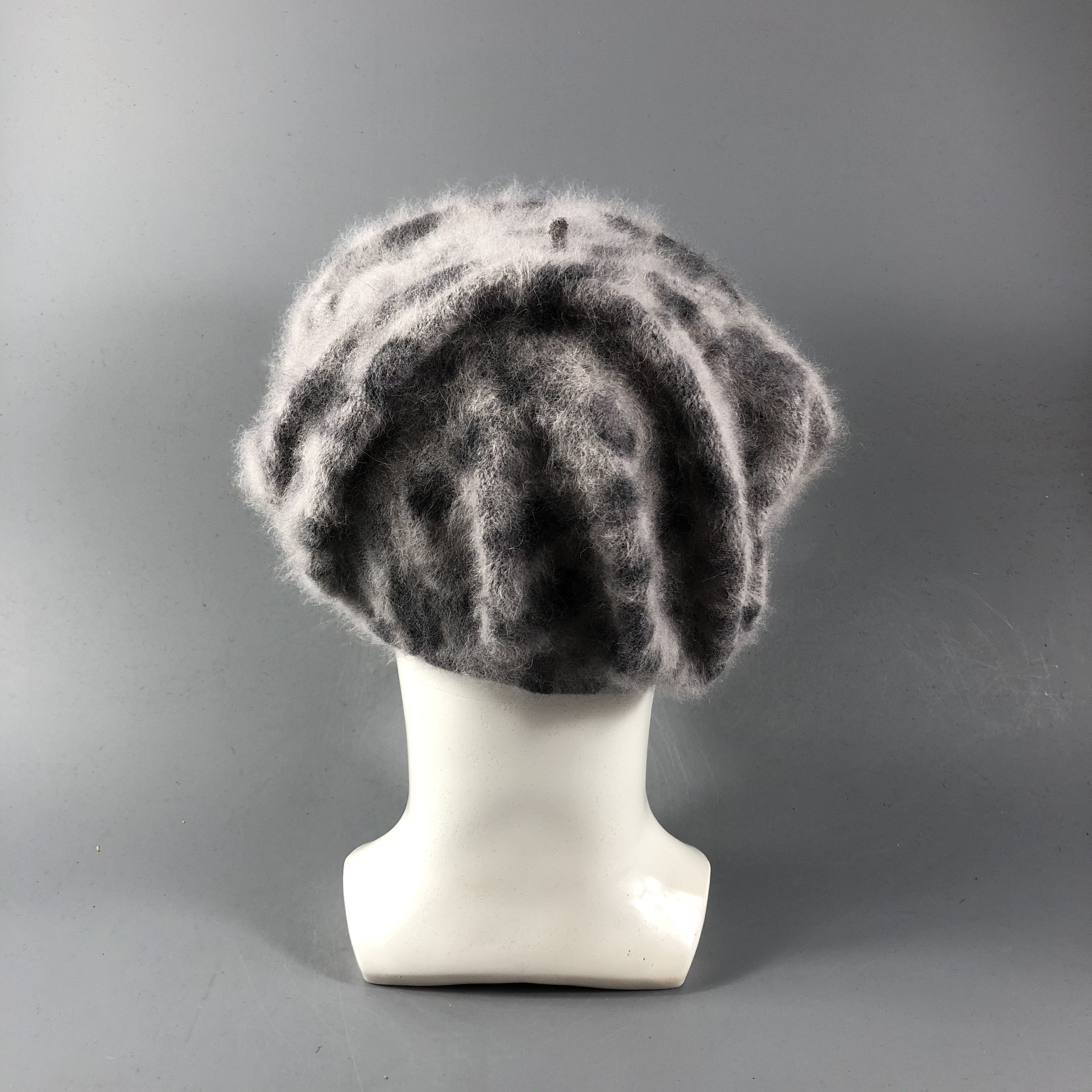 Vintage GILFY Spotted Faux Fur Barret Beanie Snowcap Snow Hat B776 Size ONE SIZE - 3 Thumbnail