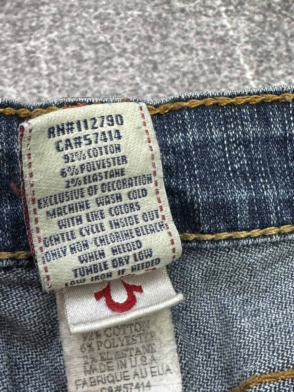 True Religion True Religion Jeans Section Johnny Made In USA 31 Size US 31 - 3 Thumbnail